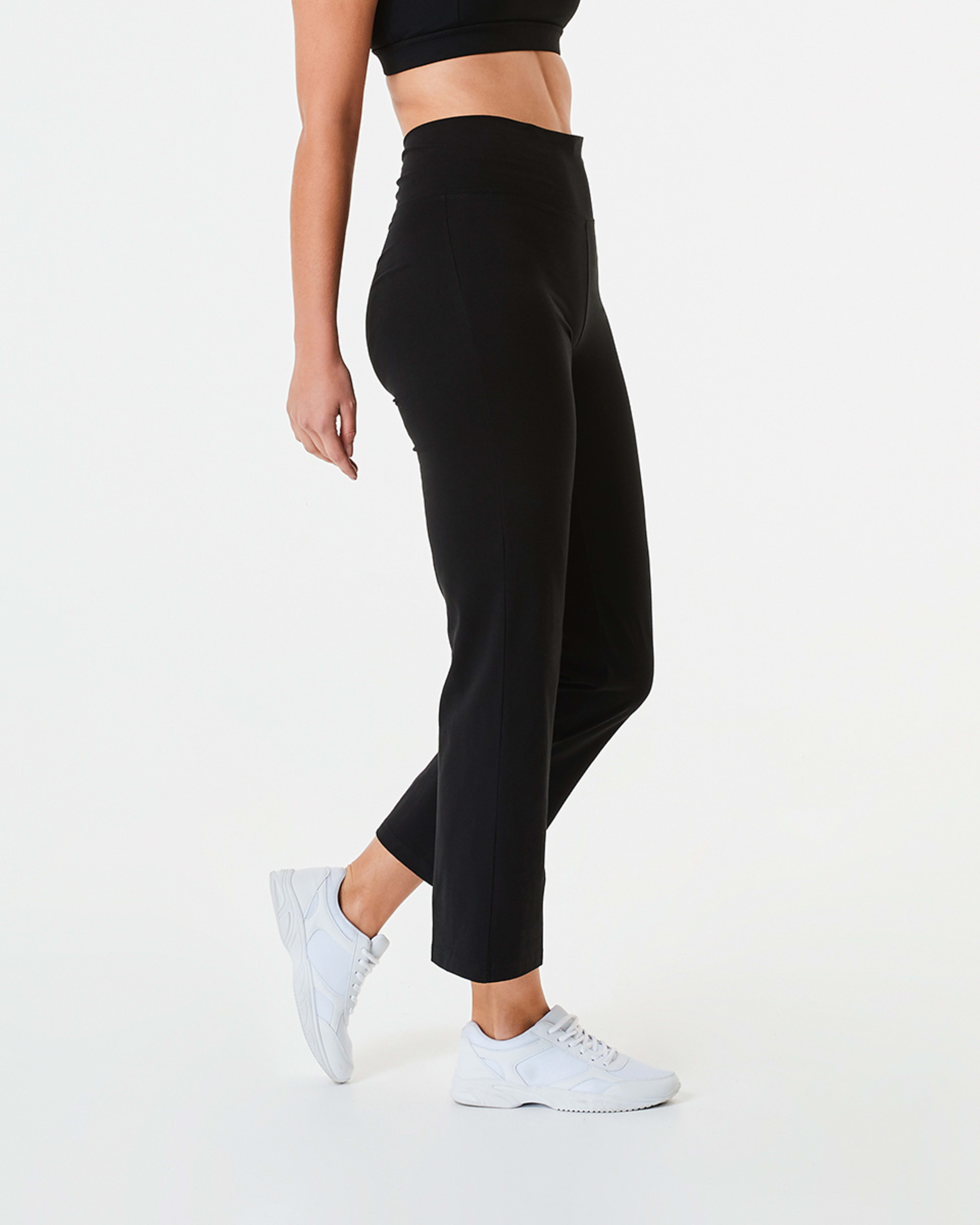 Active Womens Roll Down Straight Leg Track Pant Kmart