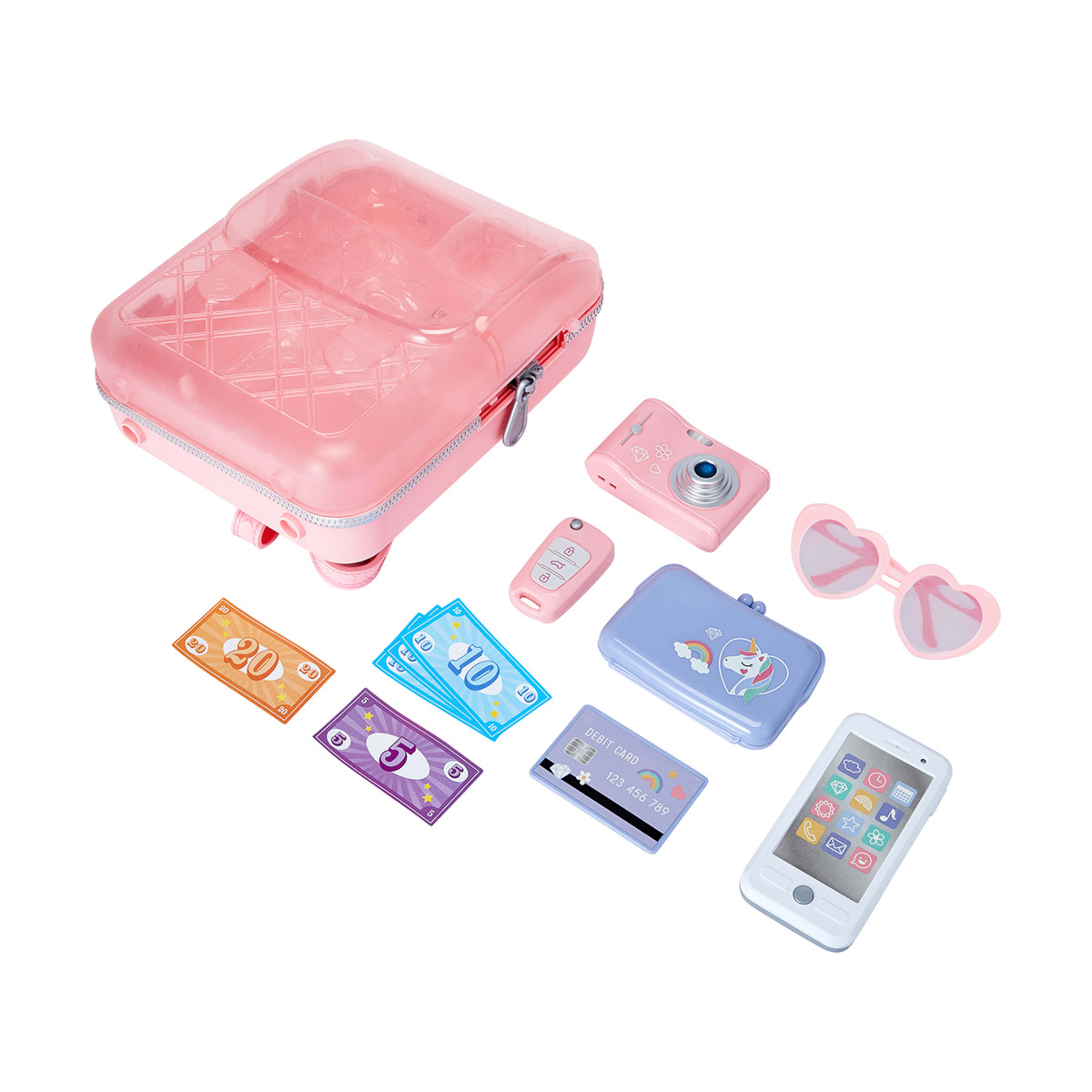 12 Piece Travel Backpack Kmart