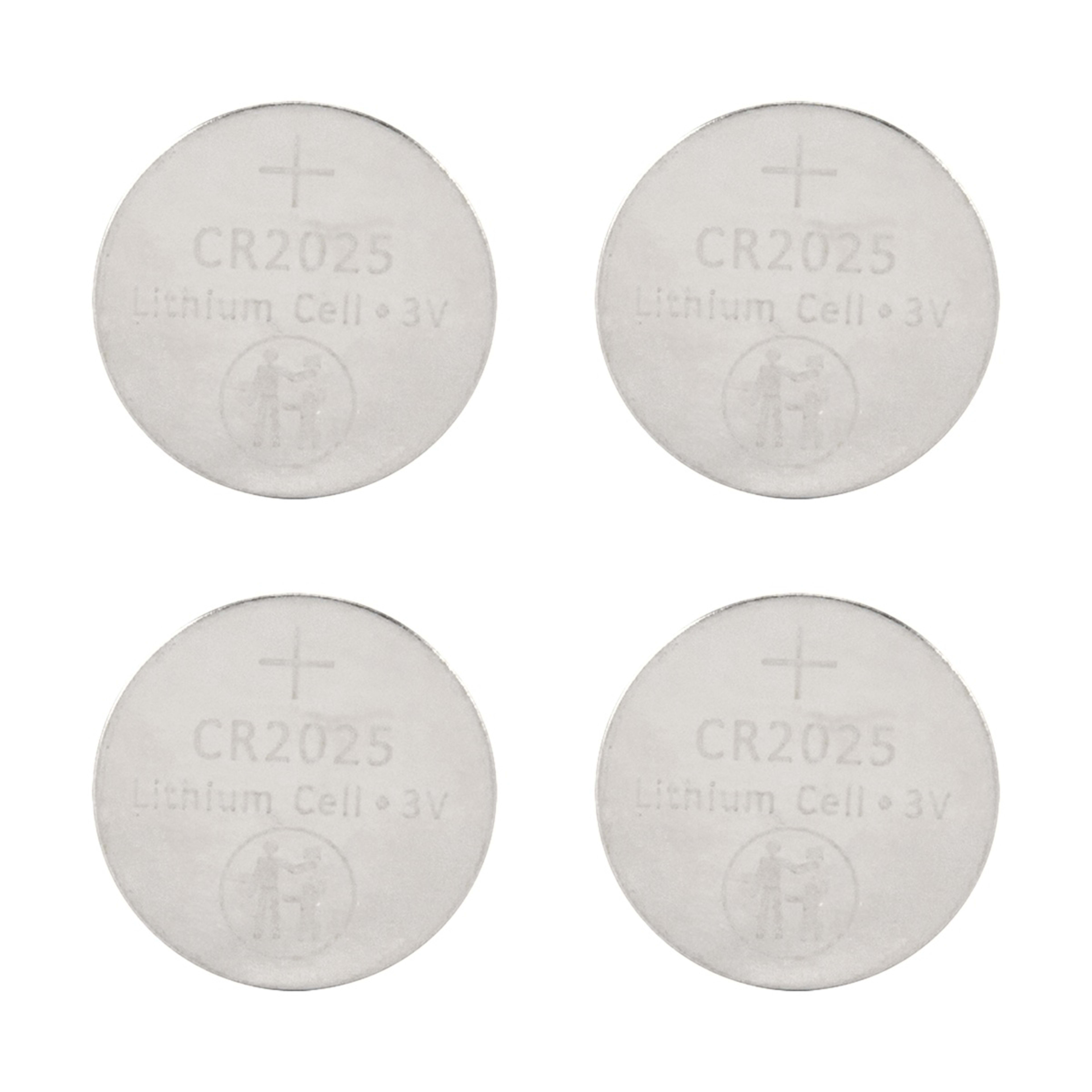 3 4 Pack Button Cell Batteries - CR2025, 3 of 5