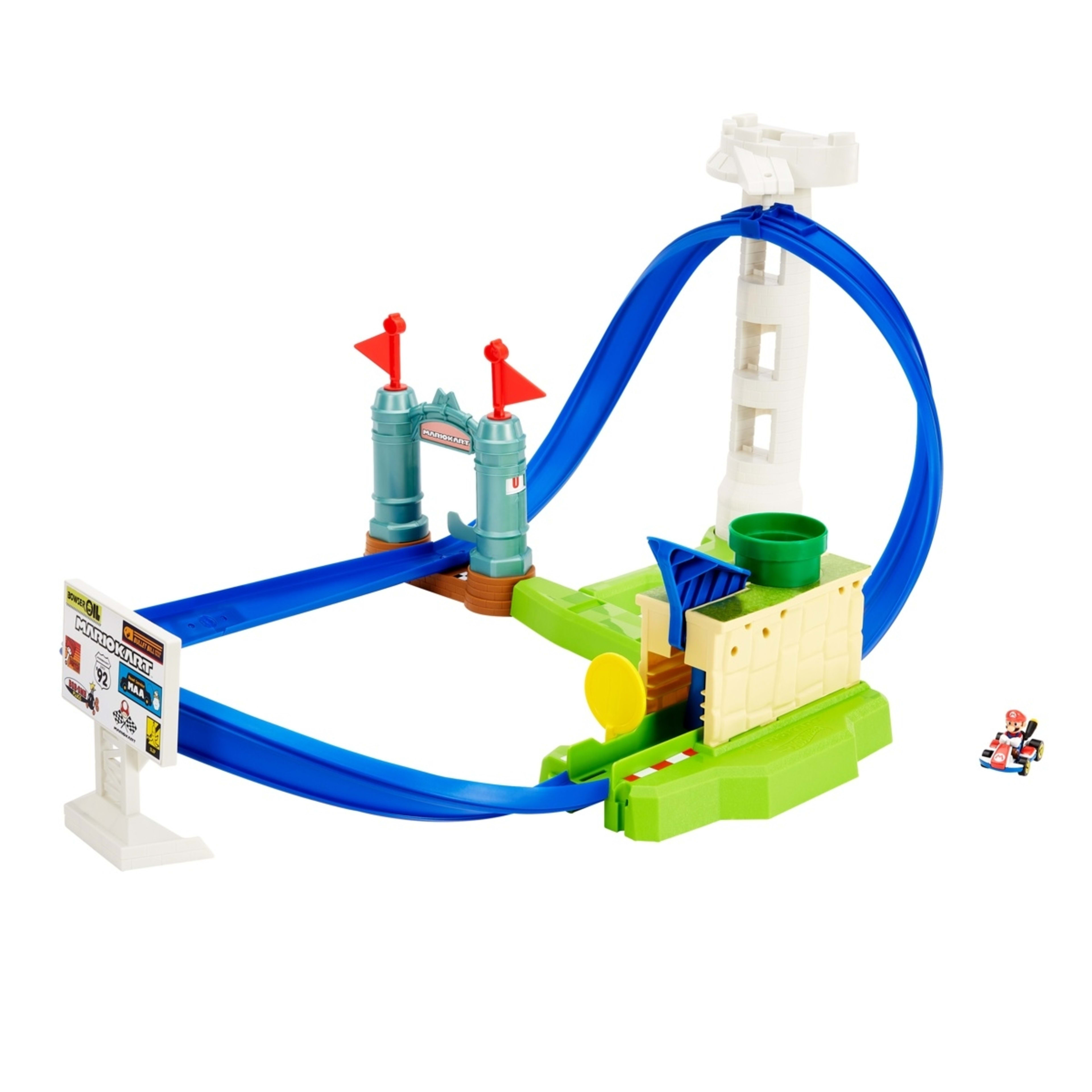 3 Hot Wheels Mario Kart Circuit Slam Track Set, 3 of 8