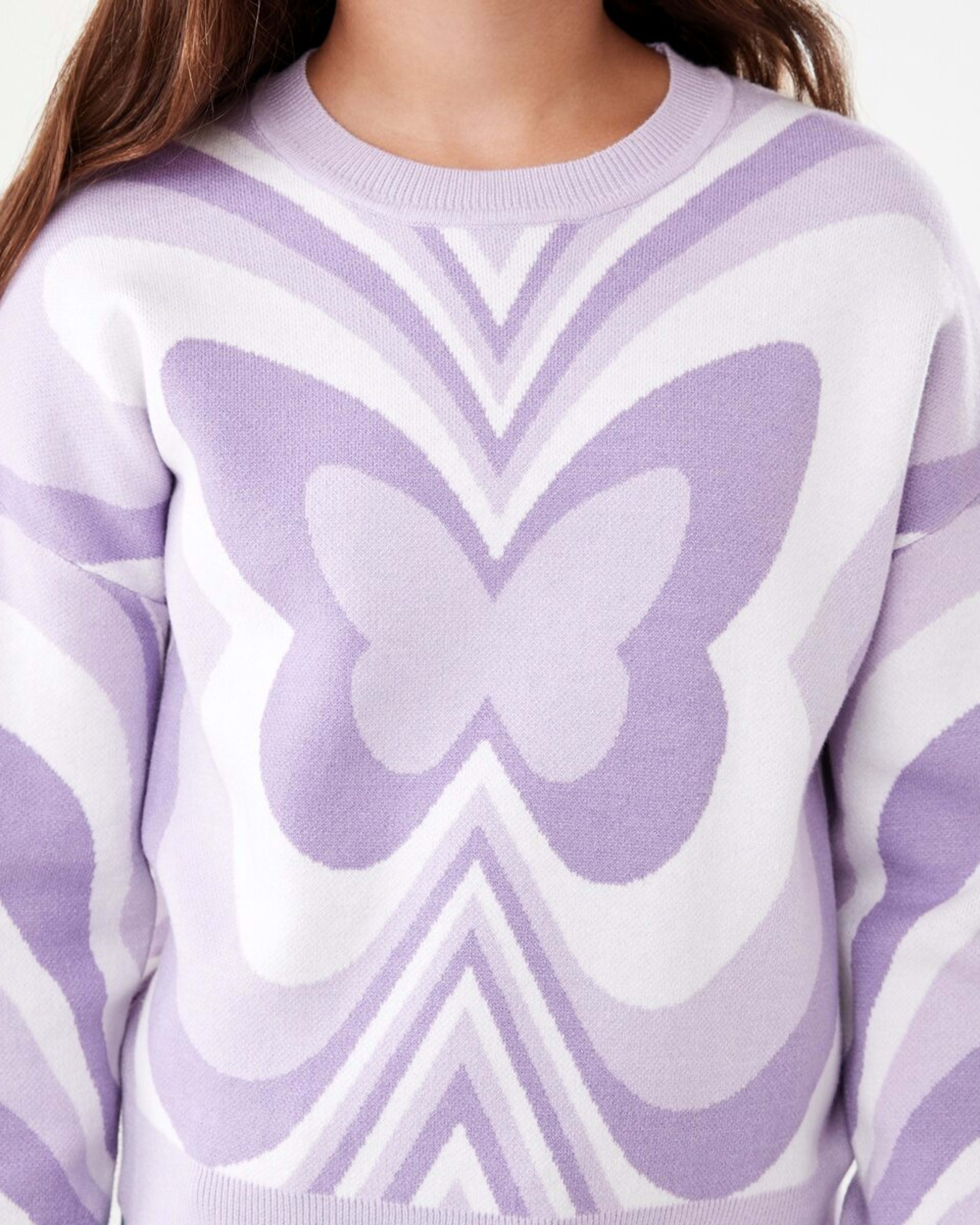 4 Jacquard Knit Top Marble, 4 of 8