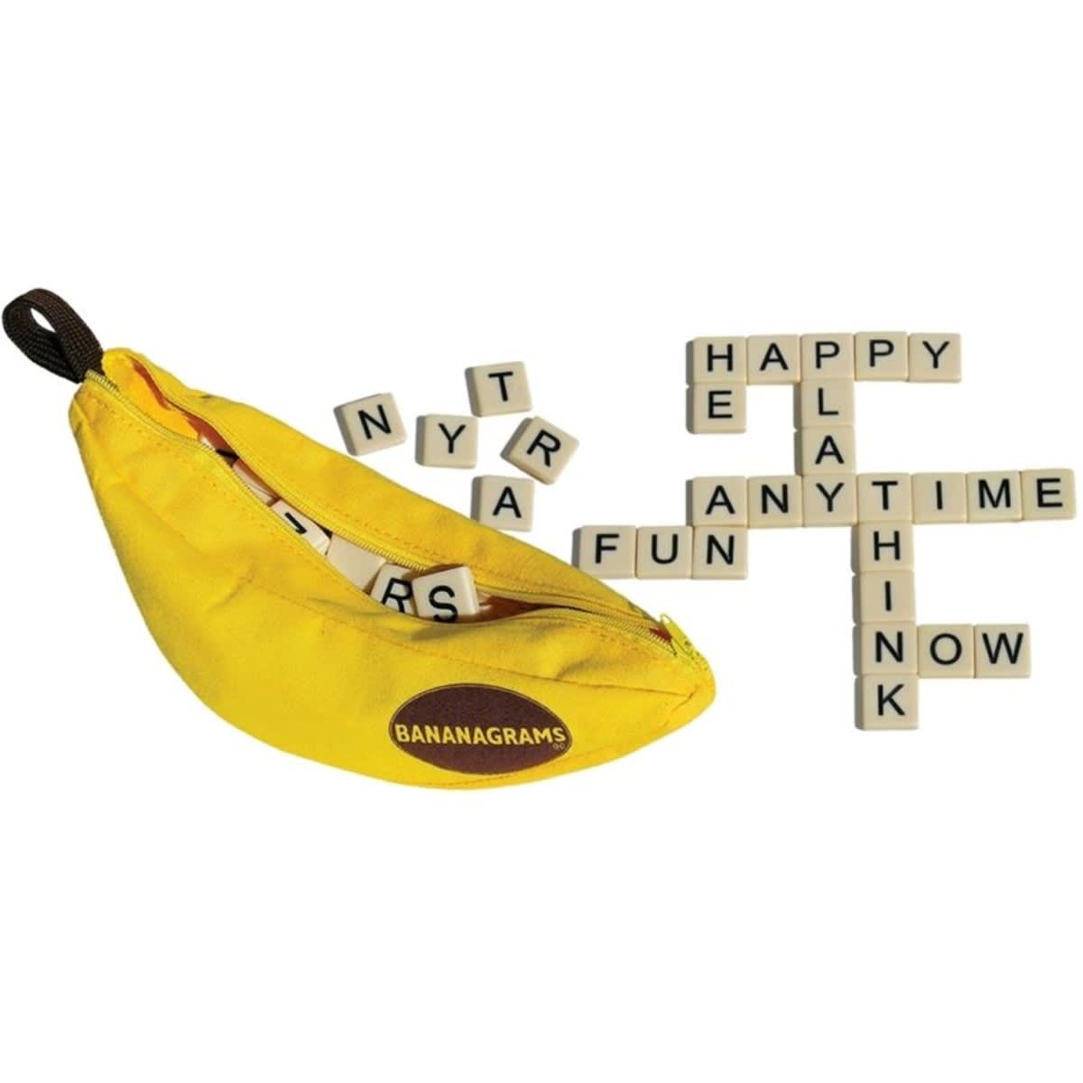 Bananagrams Crossword Family Fun Game Bananagram Word Play Banana 100 Complete for sale online 