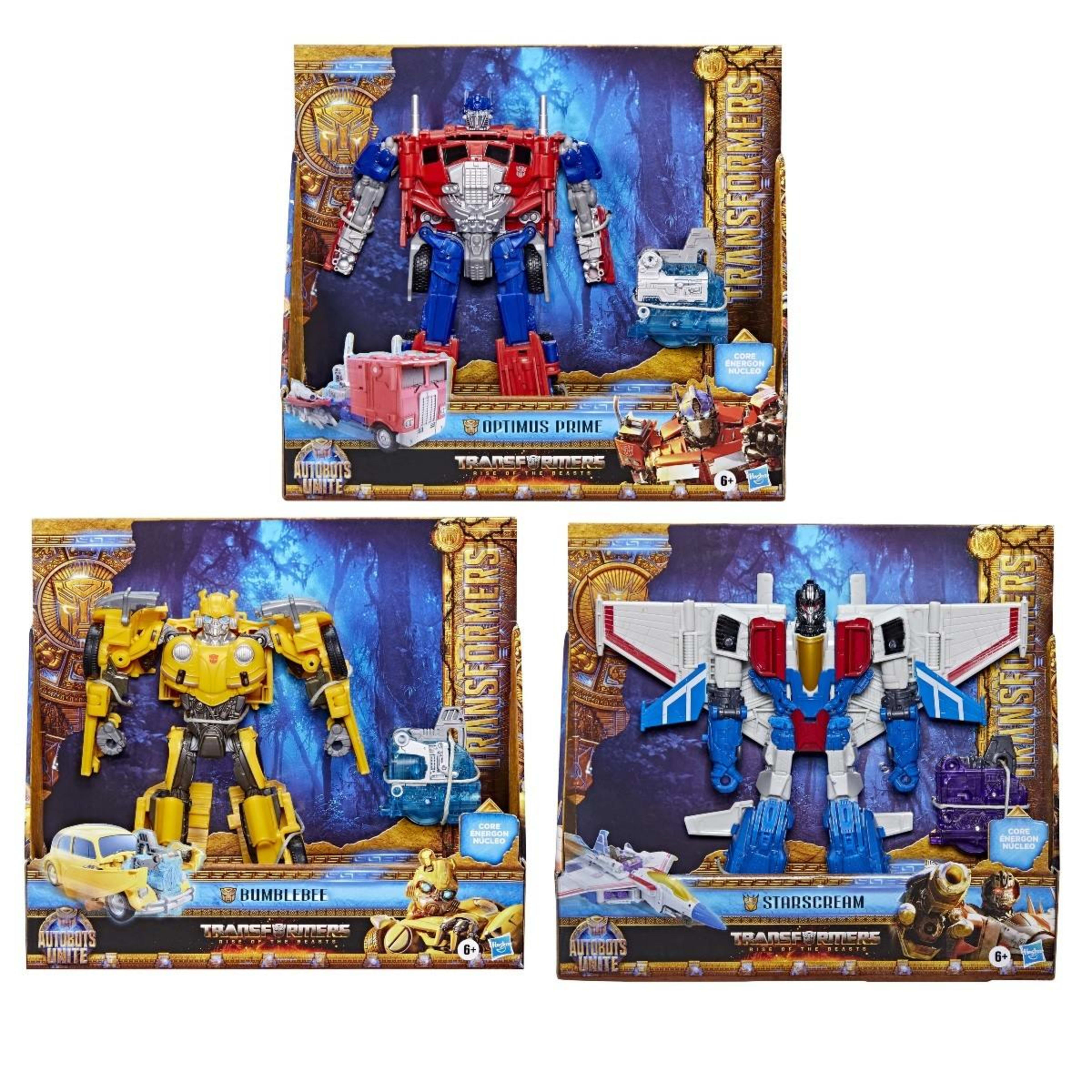 Transformers Rise of the Beasts Autobots Unite Action Figures
