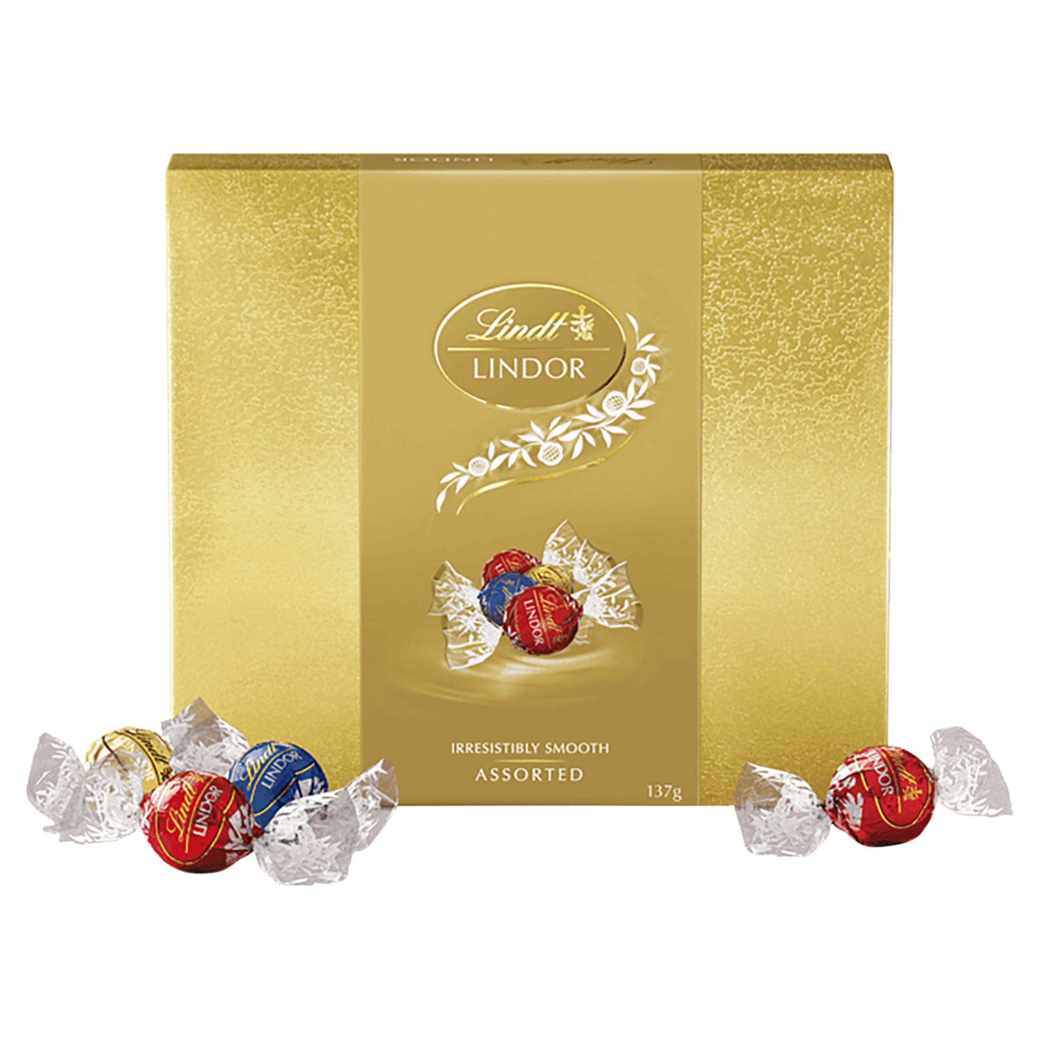 Lindt Lindor Classic Assorted Chocolates Gift Box 137g Kmart