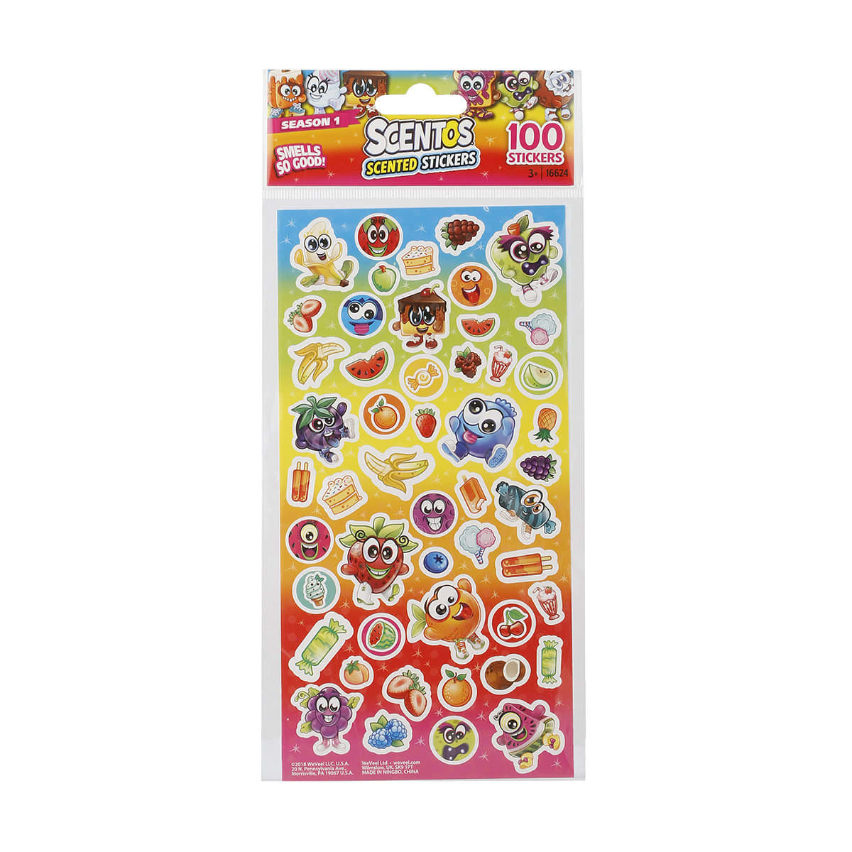 scented stickers