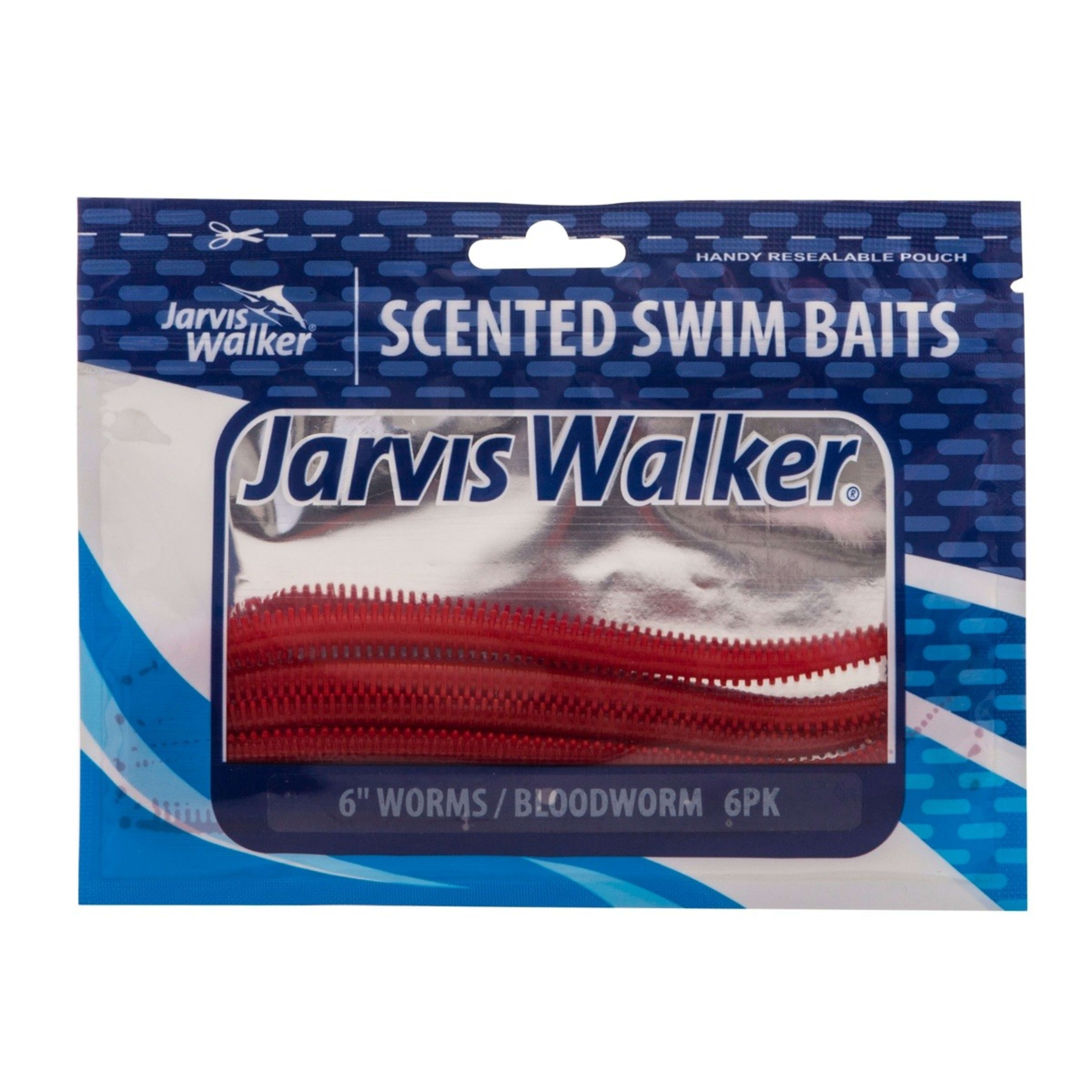 1 6 Pack Jarvis Walker 6in. Scented Swim Baits