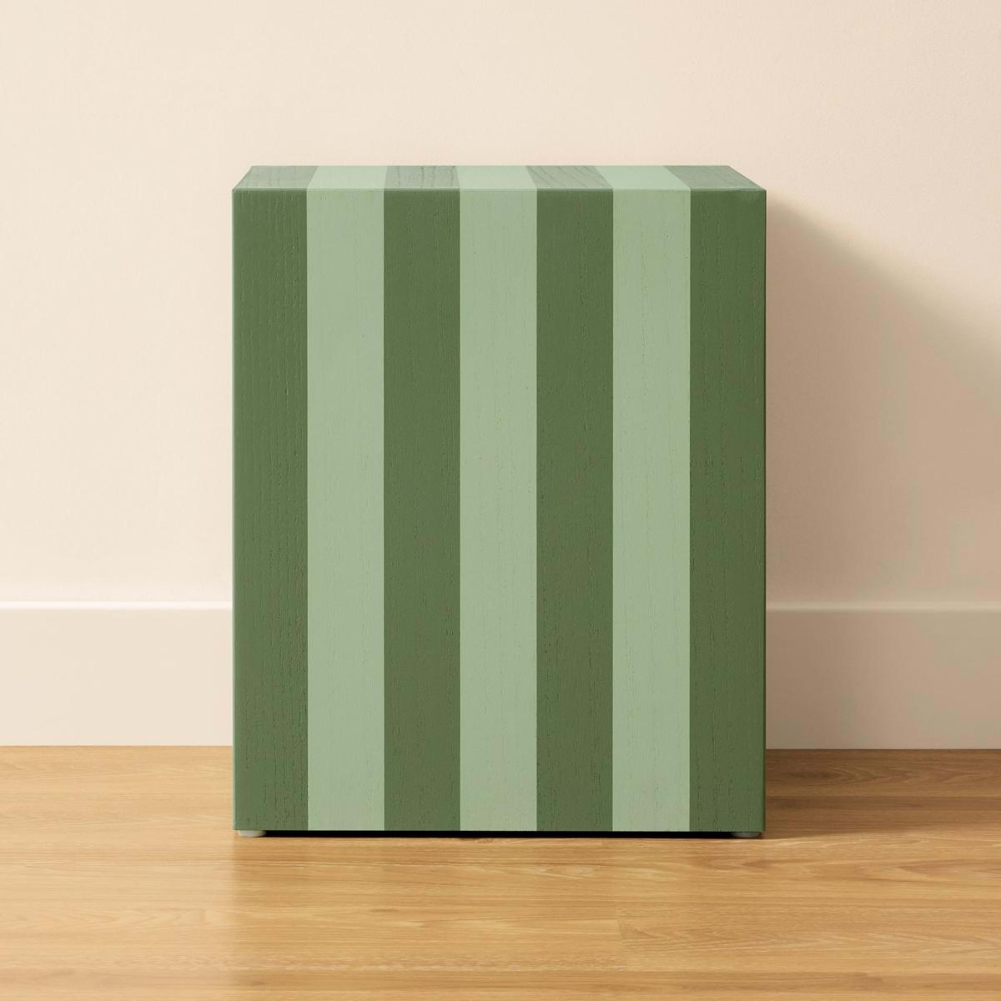 2 Stripe Cube Side Table, 2 of 5
