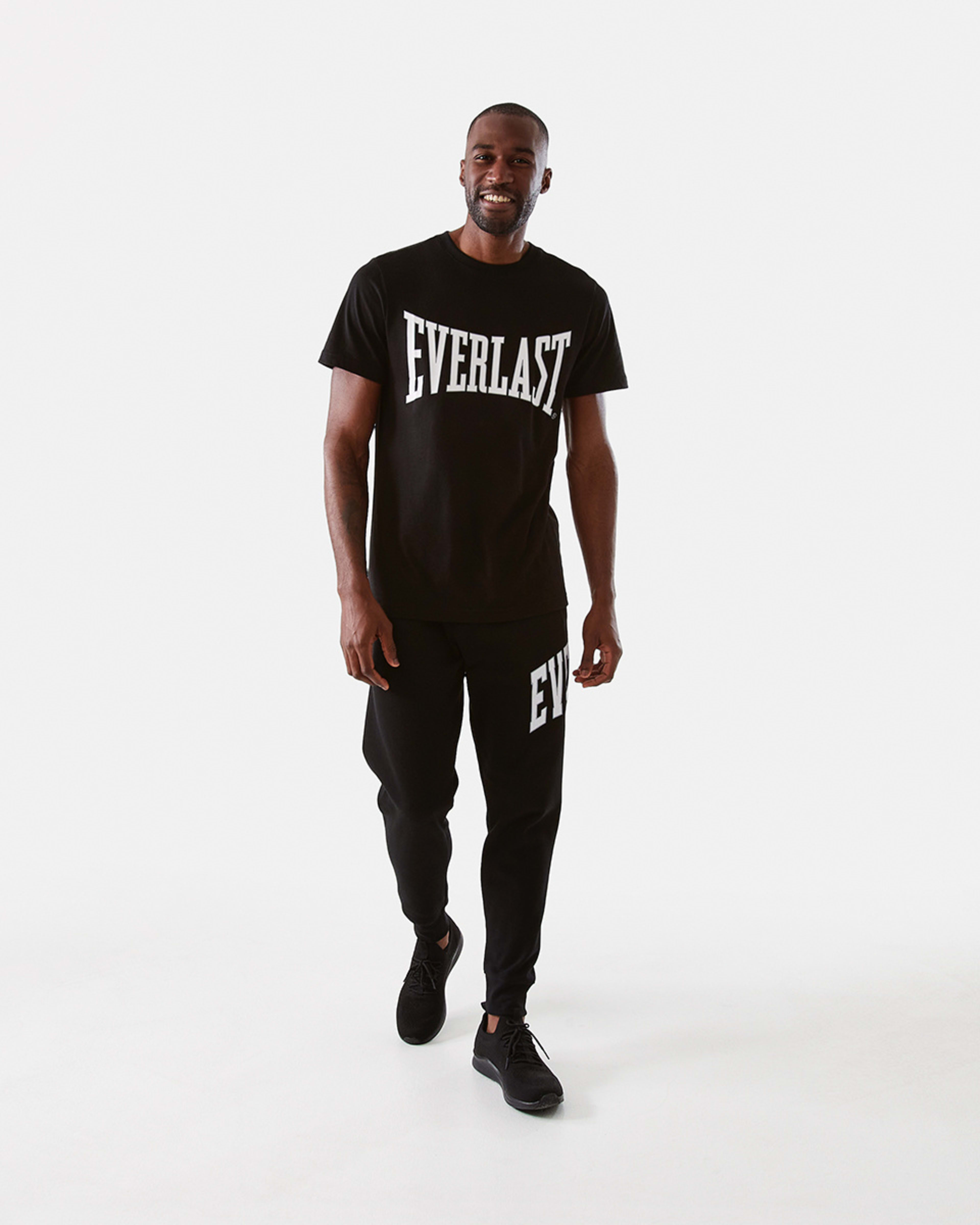 6 Everlast Mens Boxing T-shirt Black, 6 of 6