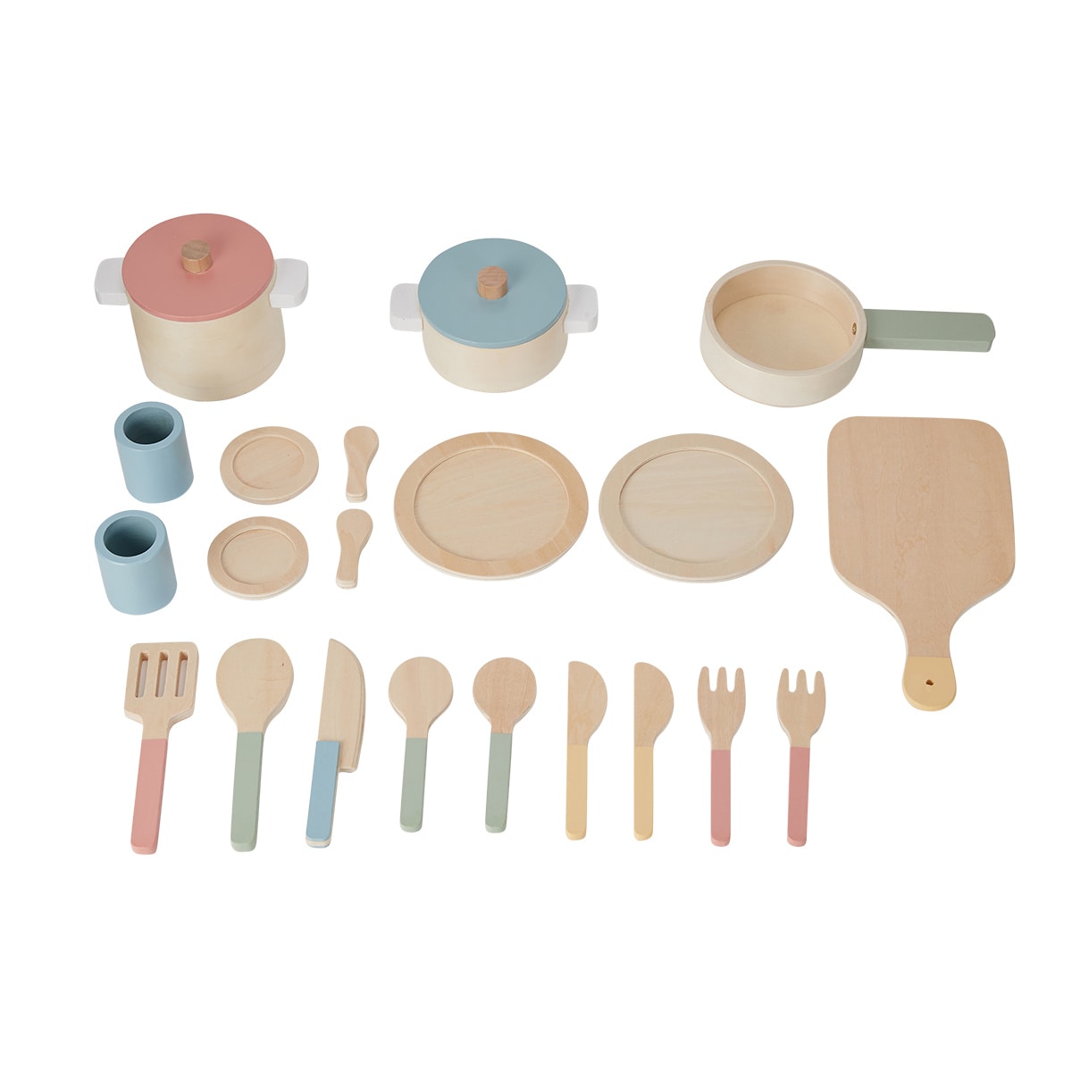 Wooden Kitchen Accessories Set - Kmart