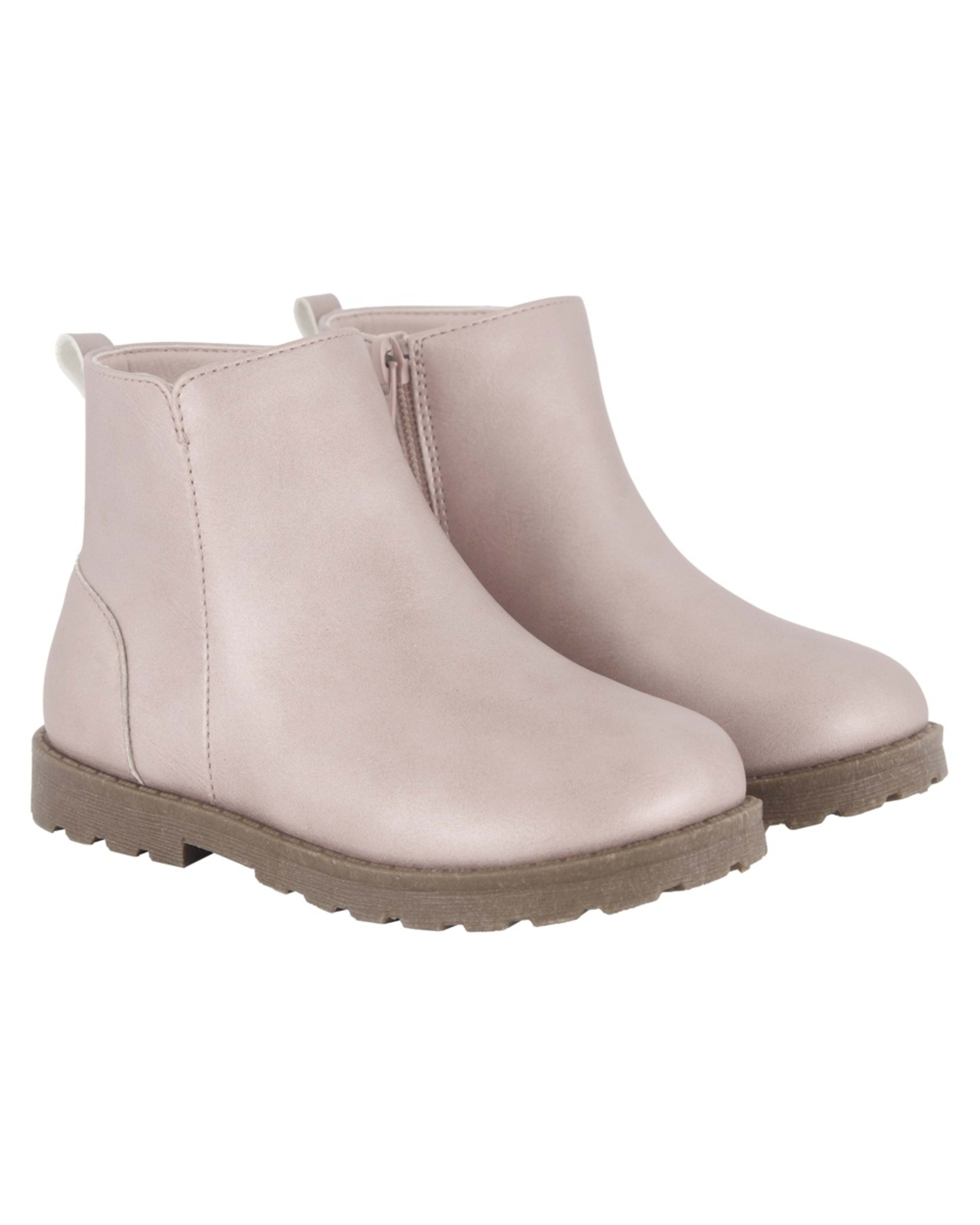 4 Junior Gusset Boots Metallic, 4 of 4