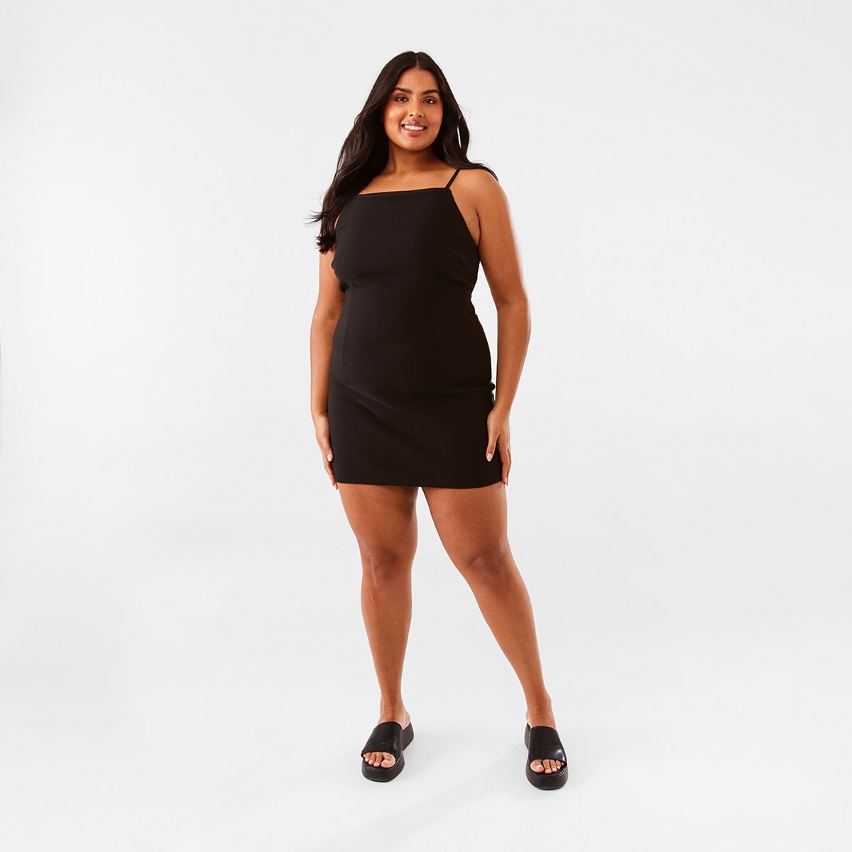 Sleeveless Backless Mini Dress Kmart