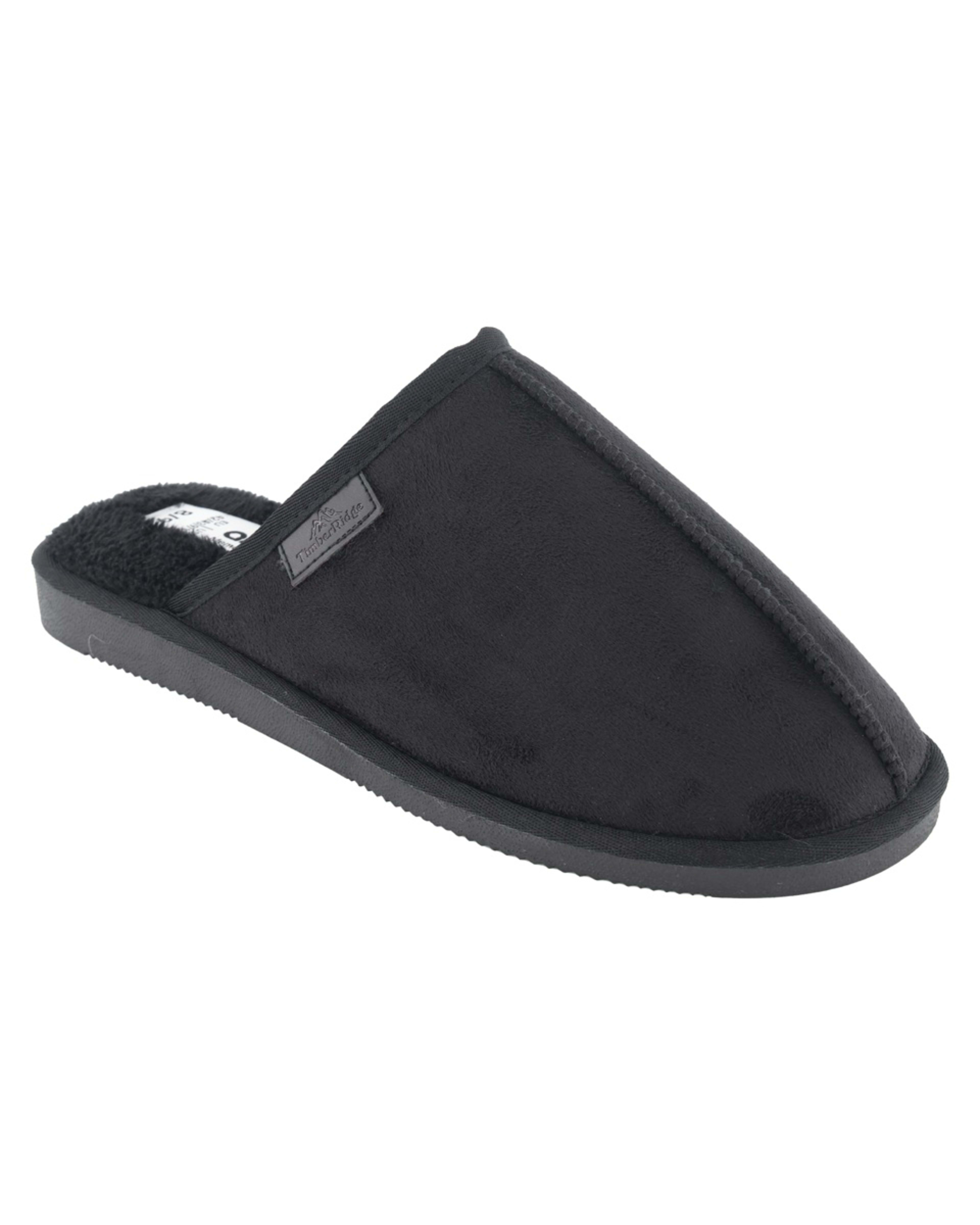 1 Hardsole Slipper Scuffs Black, 1 of 3