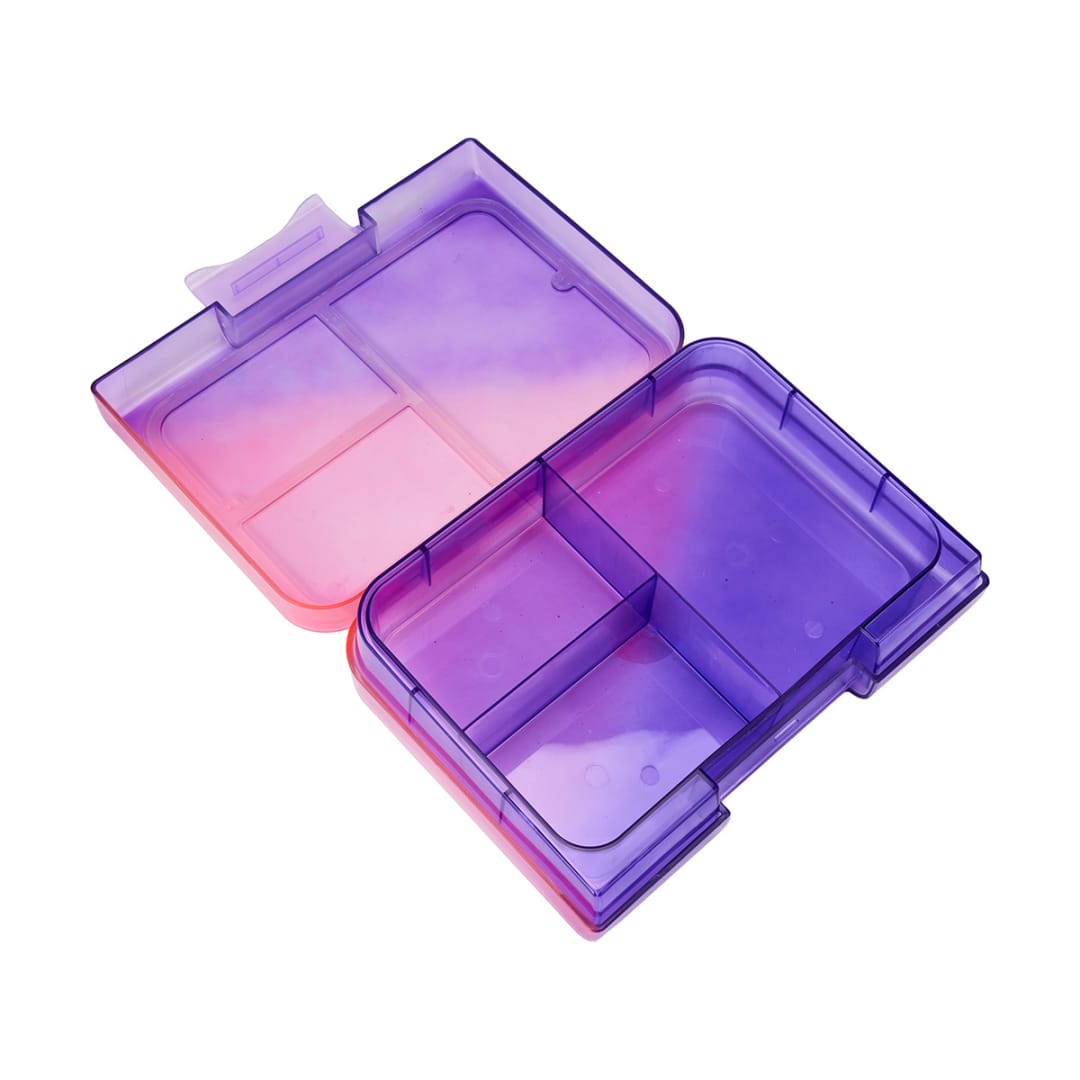 Purple and Pink Ombre Bento Lunchbox Kmart