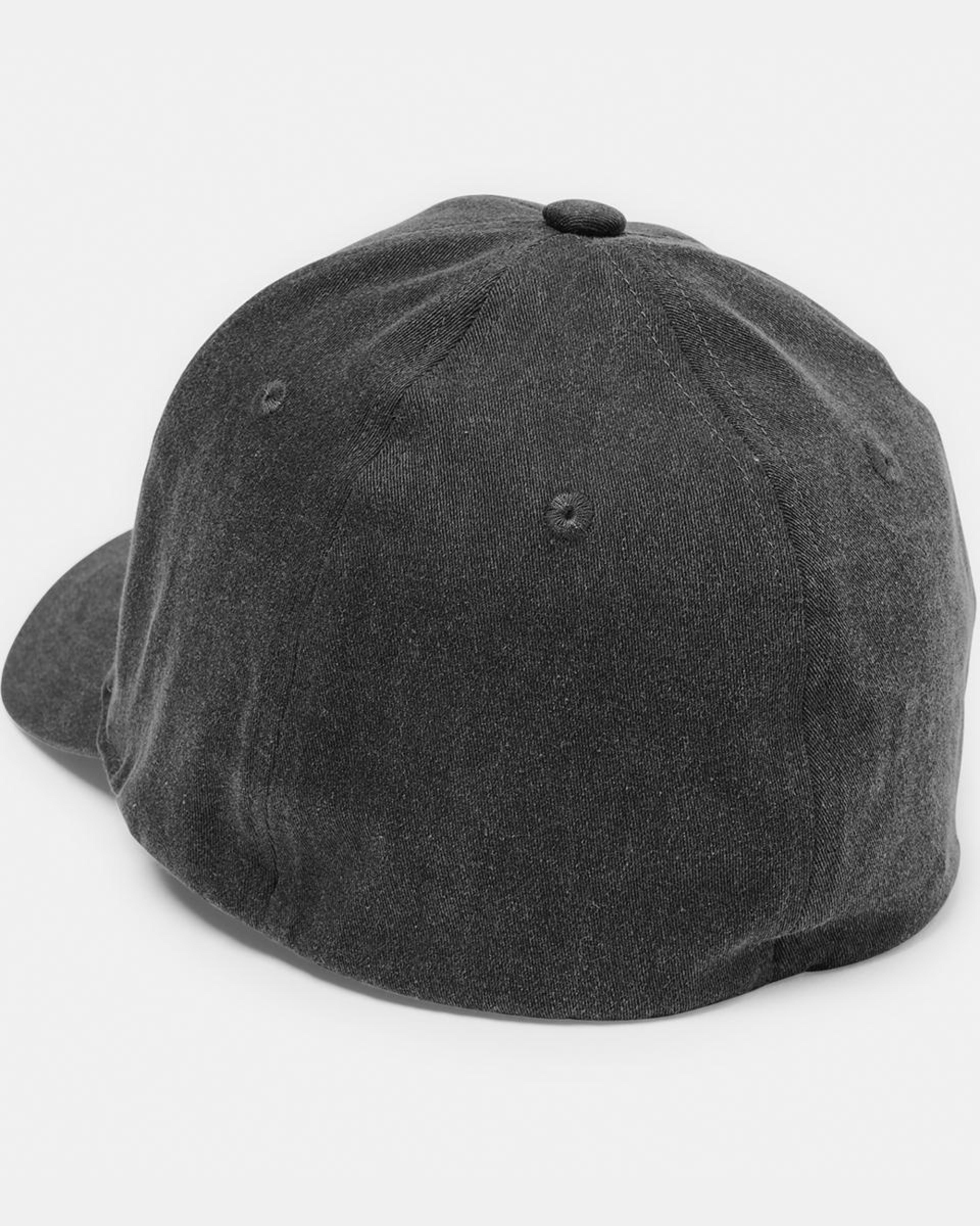 2 Stretch Fit Baseball Cap Blk Washed, 2 of 4