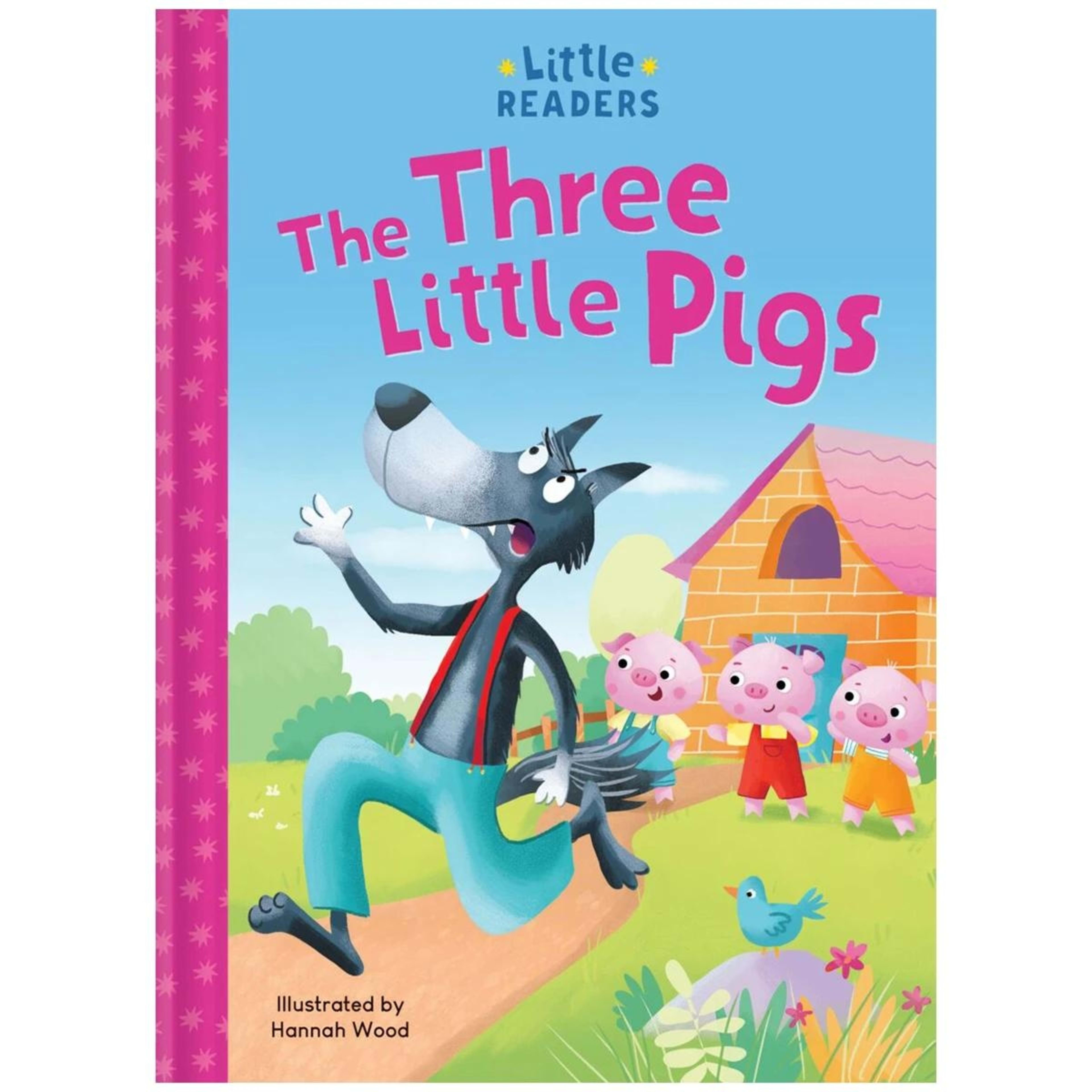 1 Little Readers: The Three Little Pigs by Hannah Wood - Book