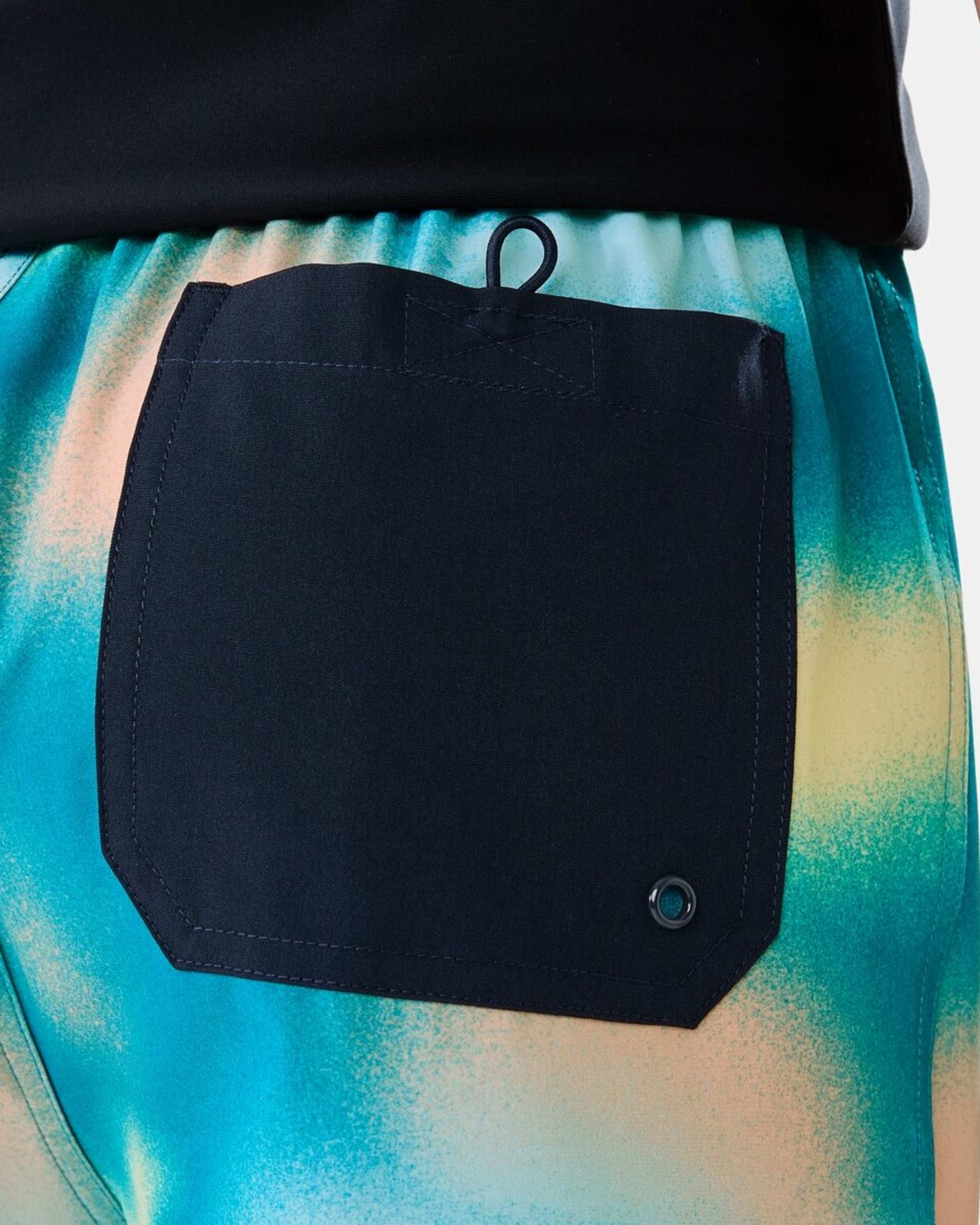 4 Longline Printed Swim Shorts Grn Surf, 4 of 7