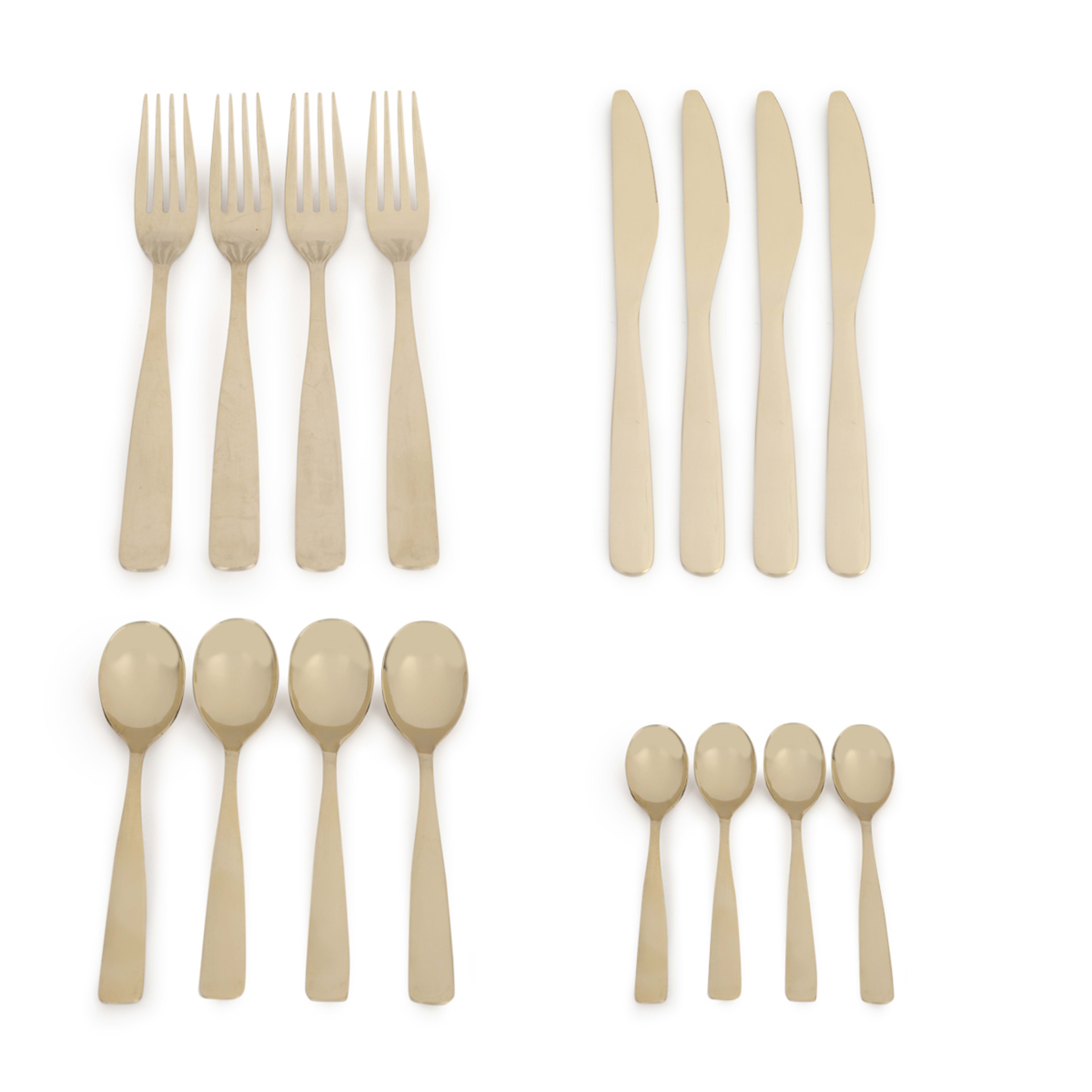 4 16 Piece Ella Cutlery Set, 4 of 6