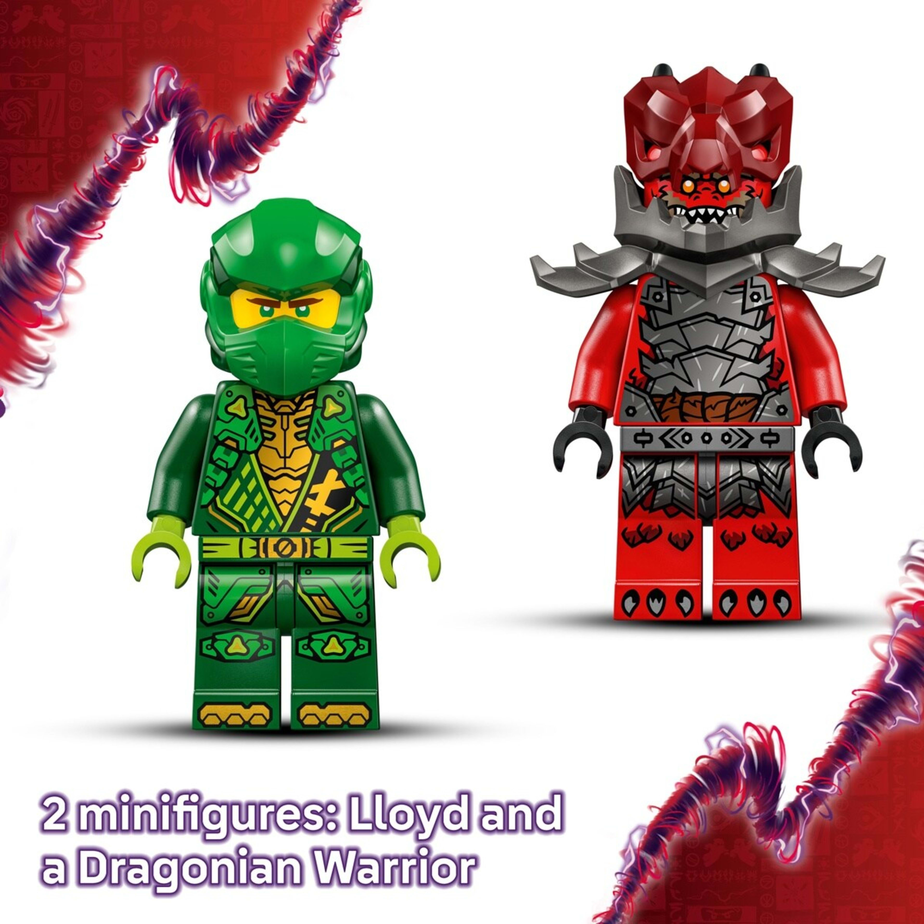 7 LEGO NINJAGO Lloyd’s Pull-Back Race Car 71828, 7 of 10