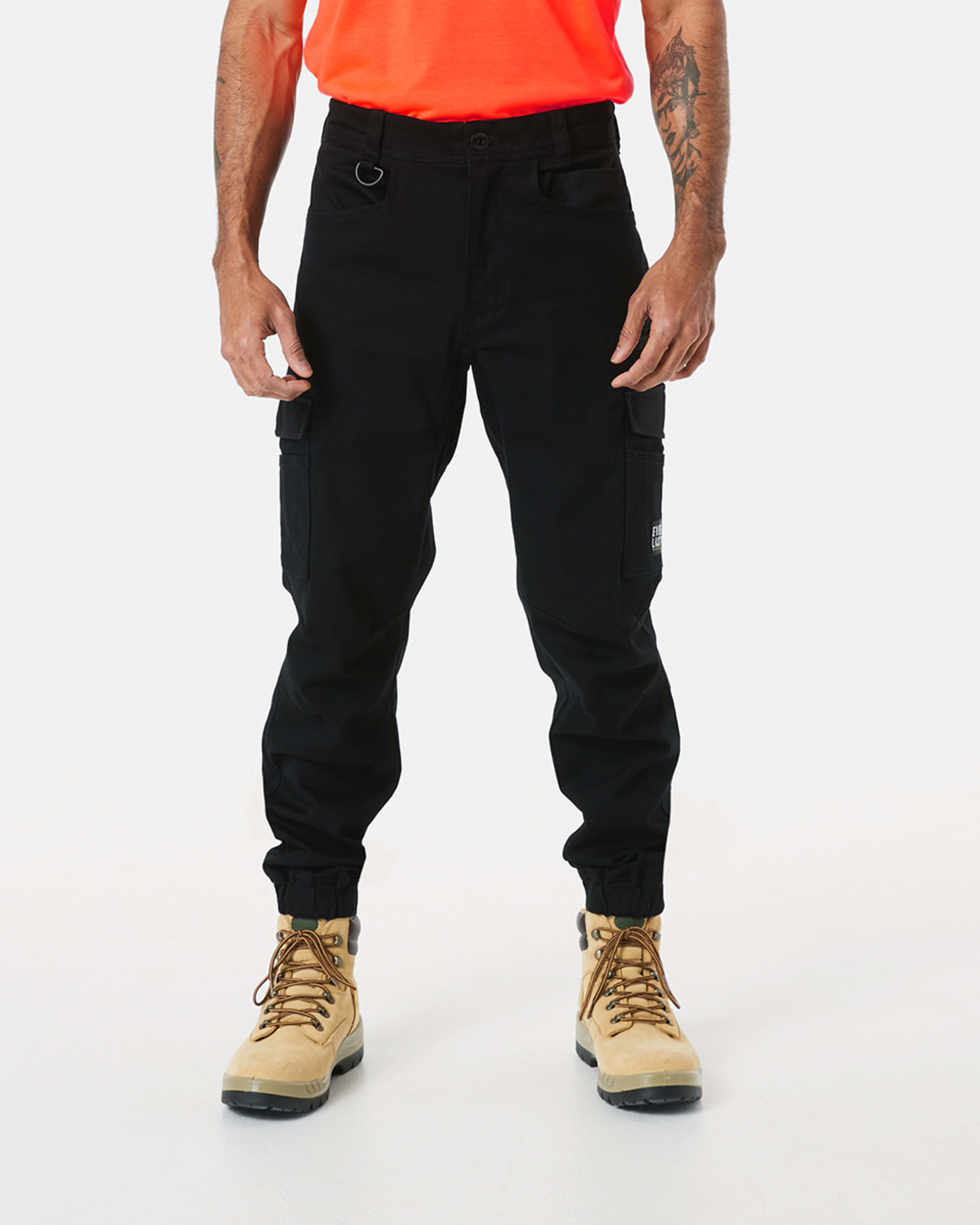 1 Everlast Work Stretch Woven Jogger Pants Black, 1 of 7