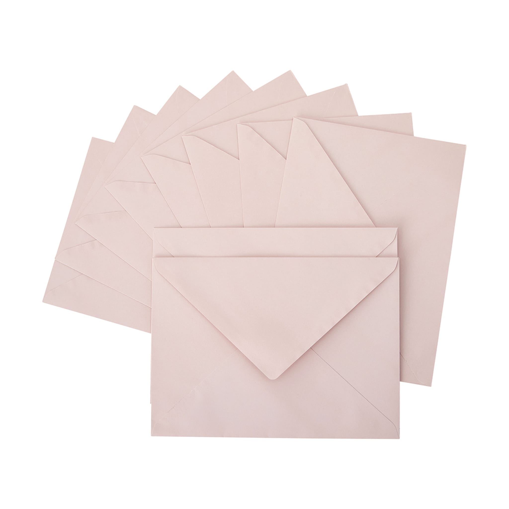 10 Pack Envelopes Blush Kmart