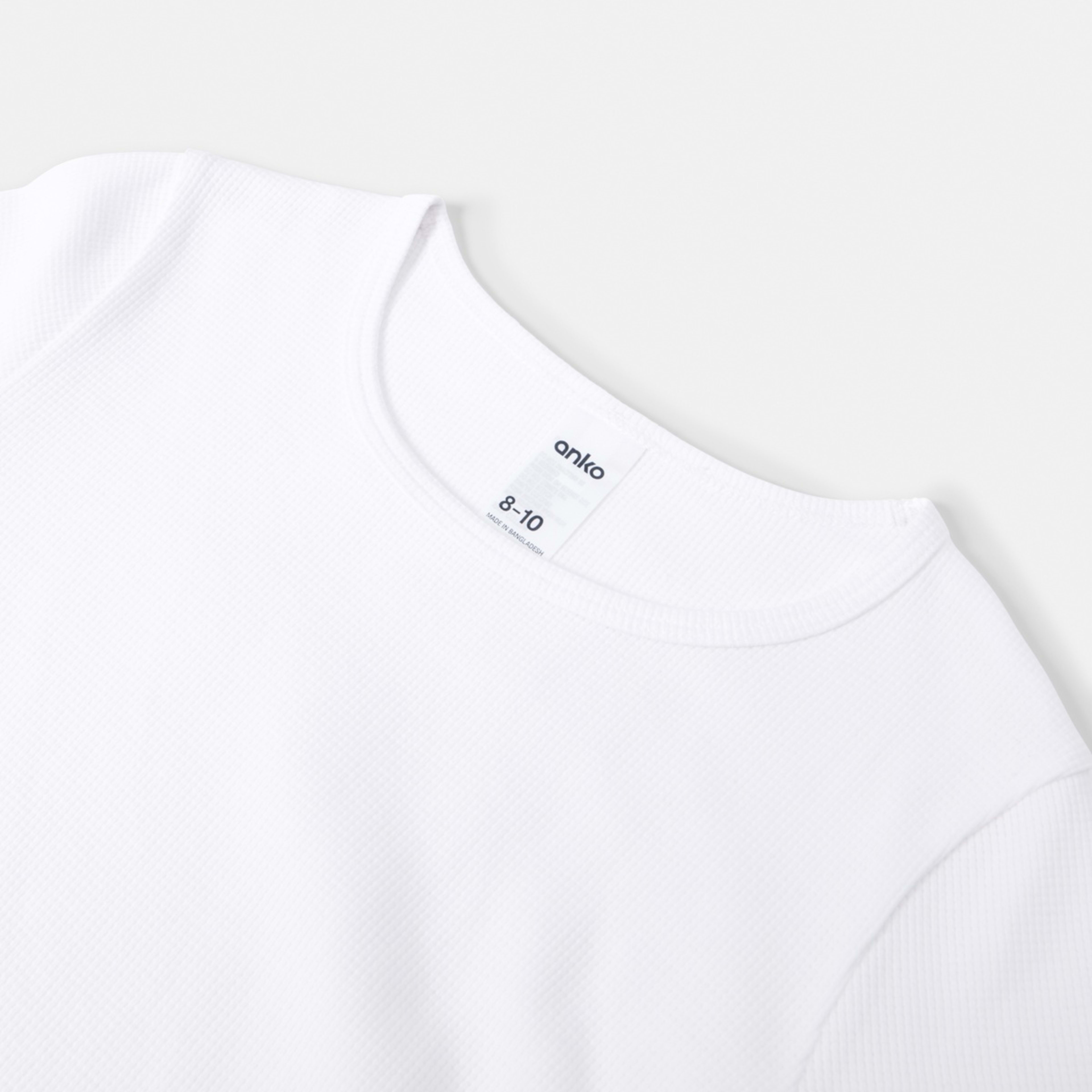 3 2 Pack Long Sleeve Thermal Top White, 3 of 4