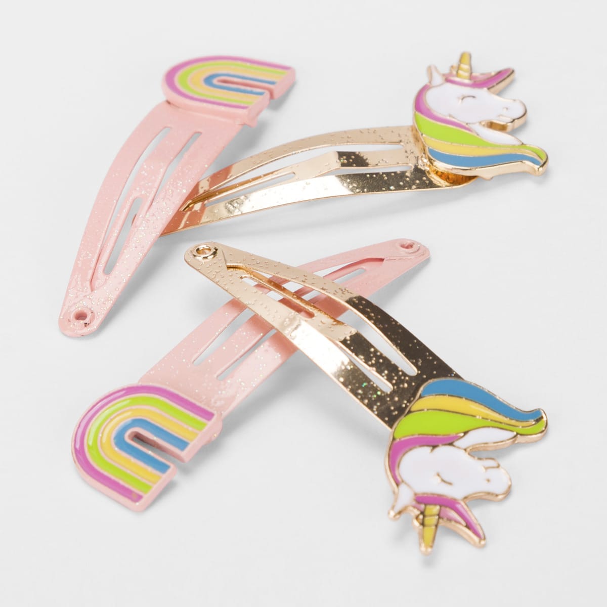 4 Pack Unicorn Snap Hair Clips Kmart NZ