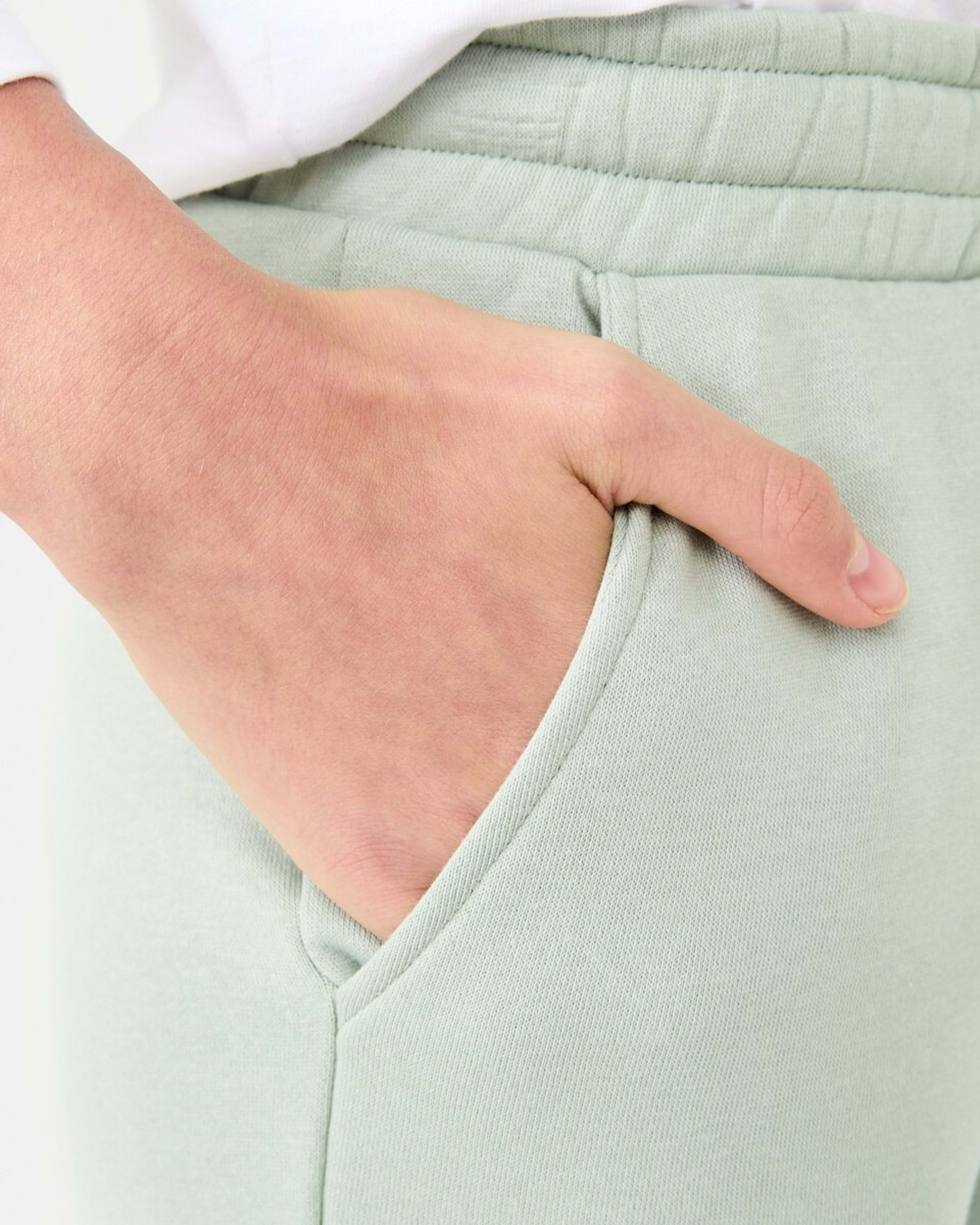 4 Basic Trackpants Aqua Grey, 4 of 8