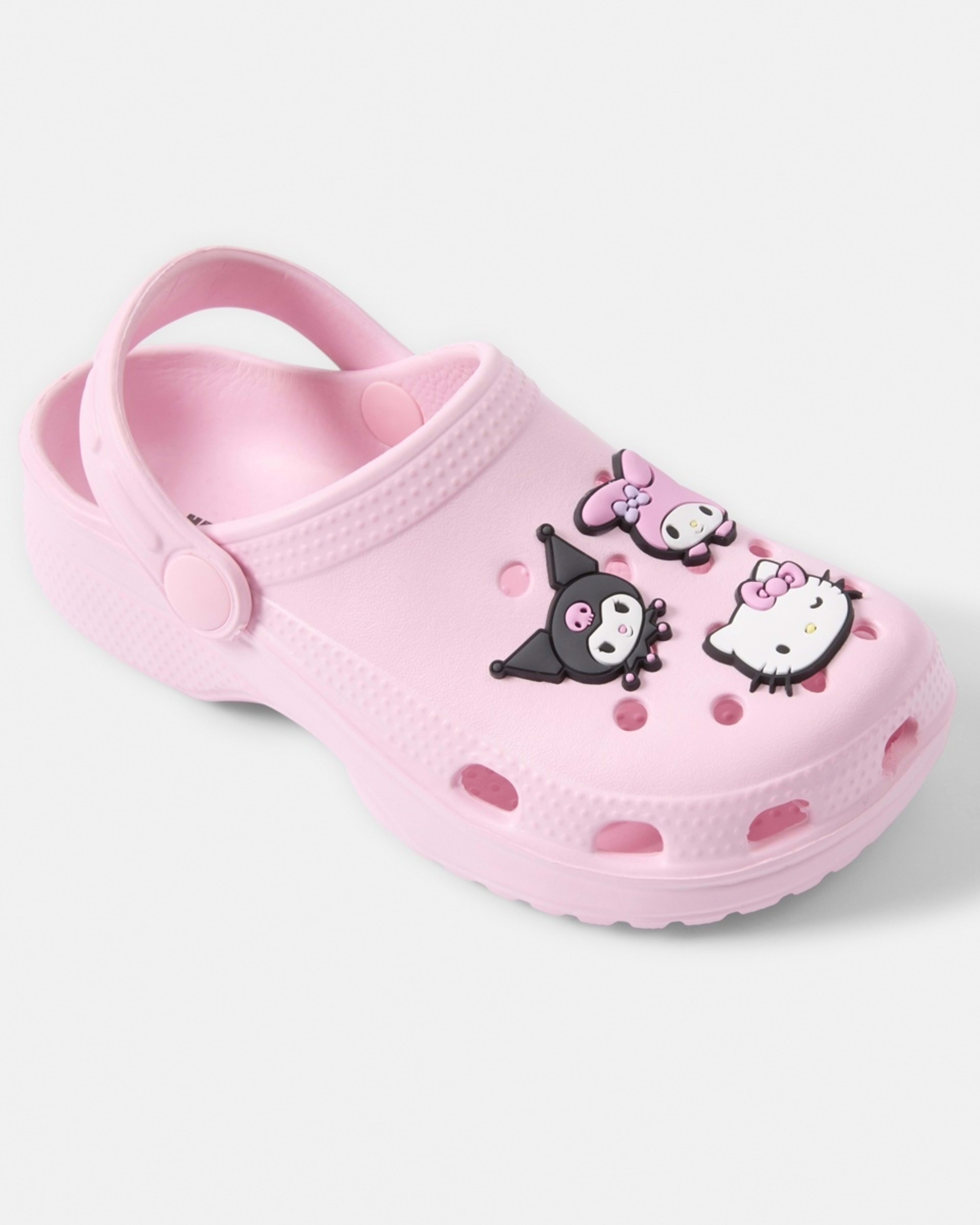 1 Junior Hello Kitty License Clogs HELLO KITTY PINK