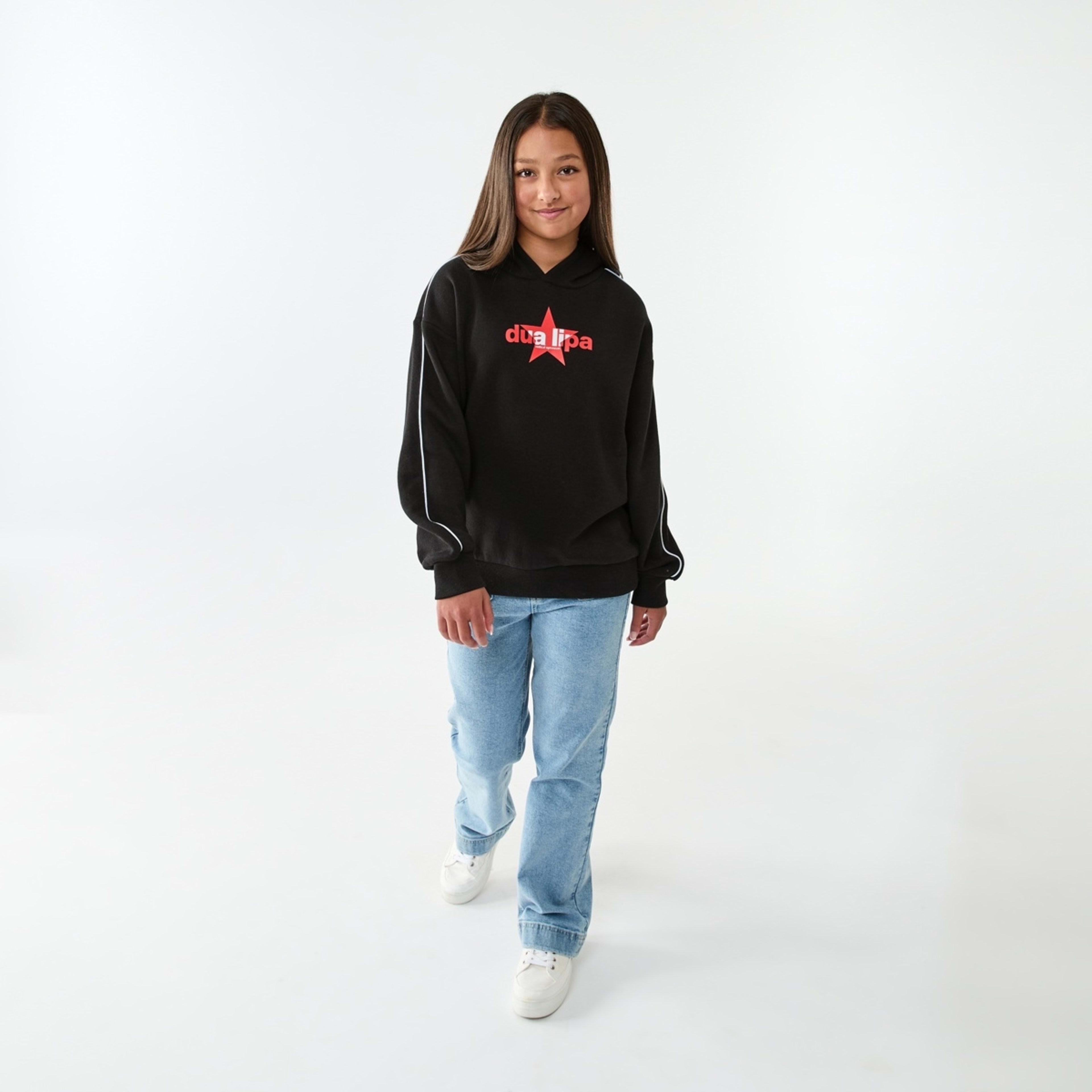 5 Dua Lipa License Oversized Hoodie Dua Lipa Star, 5 of 8