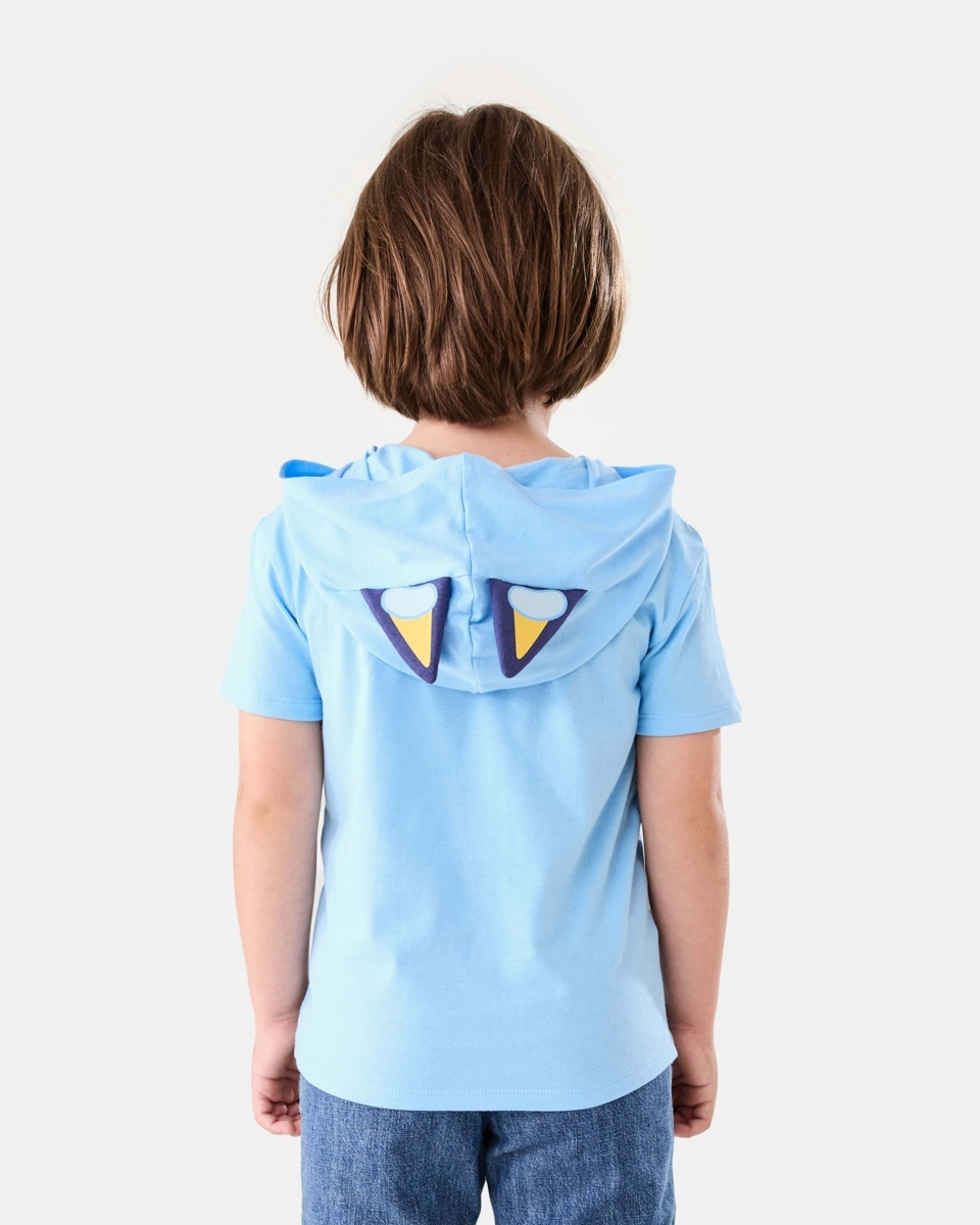 2 Bluey License Character Hooded T-shirt BLUEY, 2 of 7