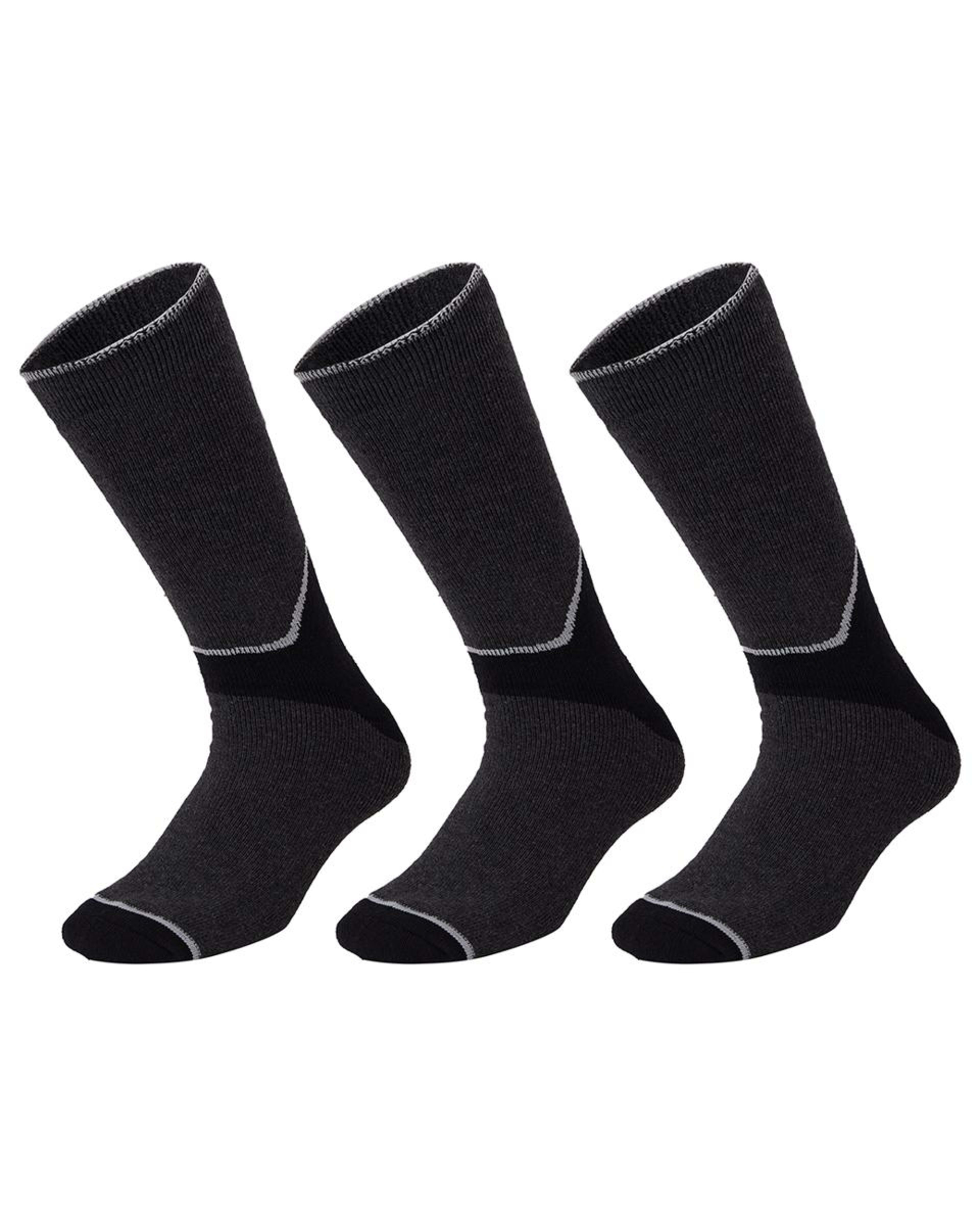 1 3 Pack Extreme Adventure Socks Charcoal, 1 of 3