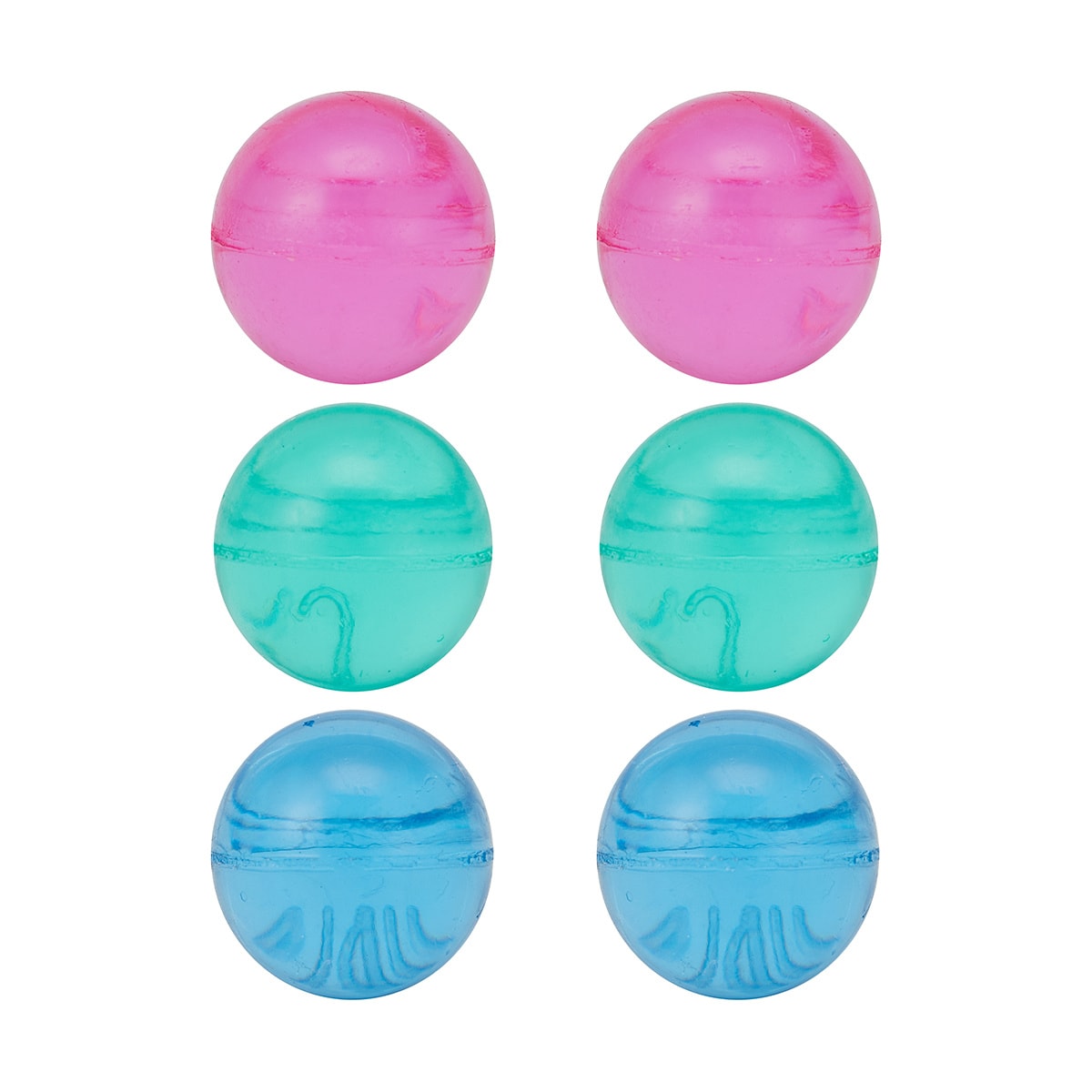 6 Piece Bouncy Balls Kmart