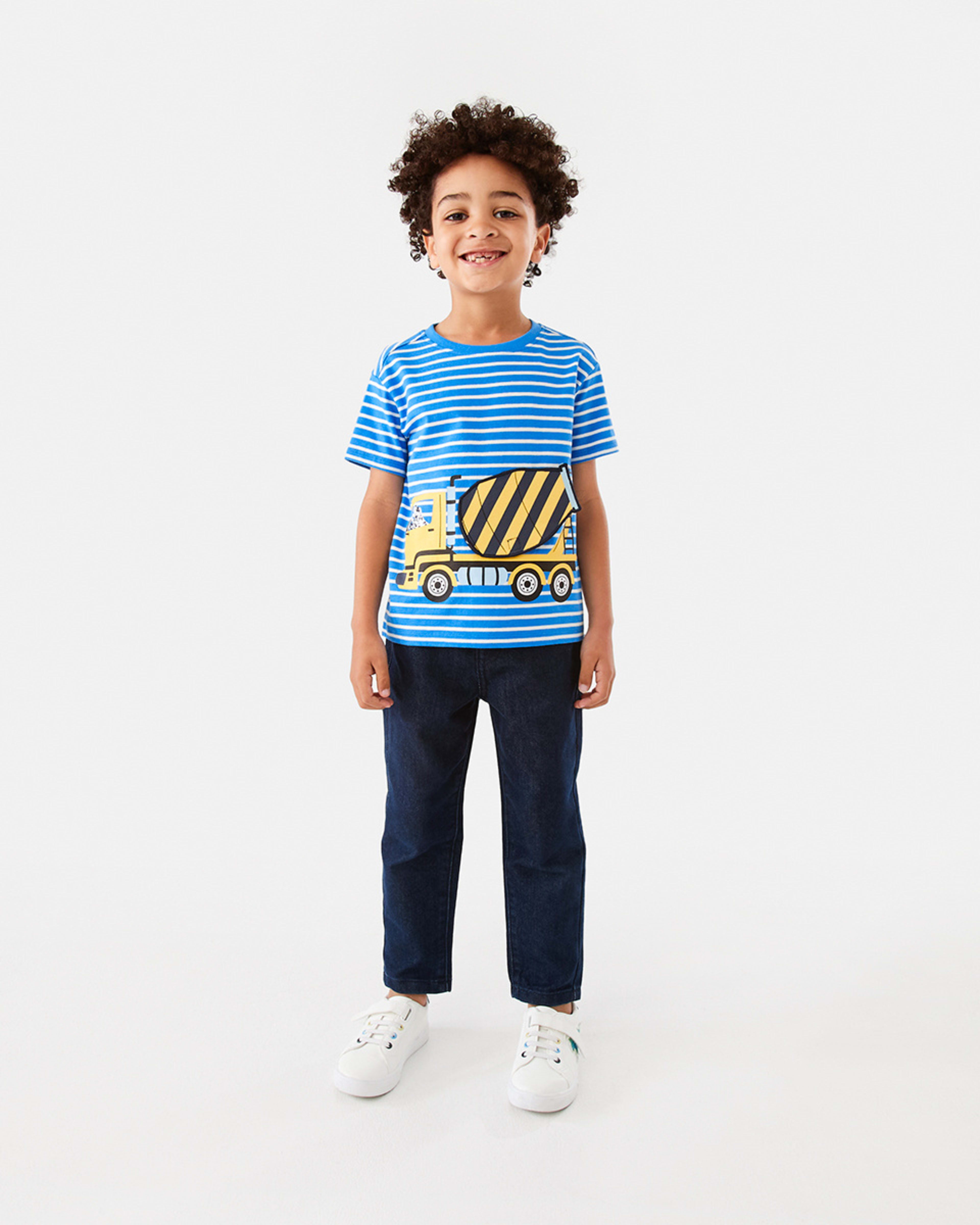 6 3D Applique T-shirt Fren Truck, 6 of 9