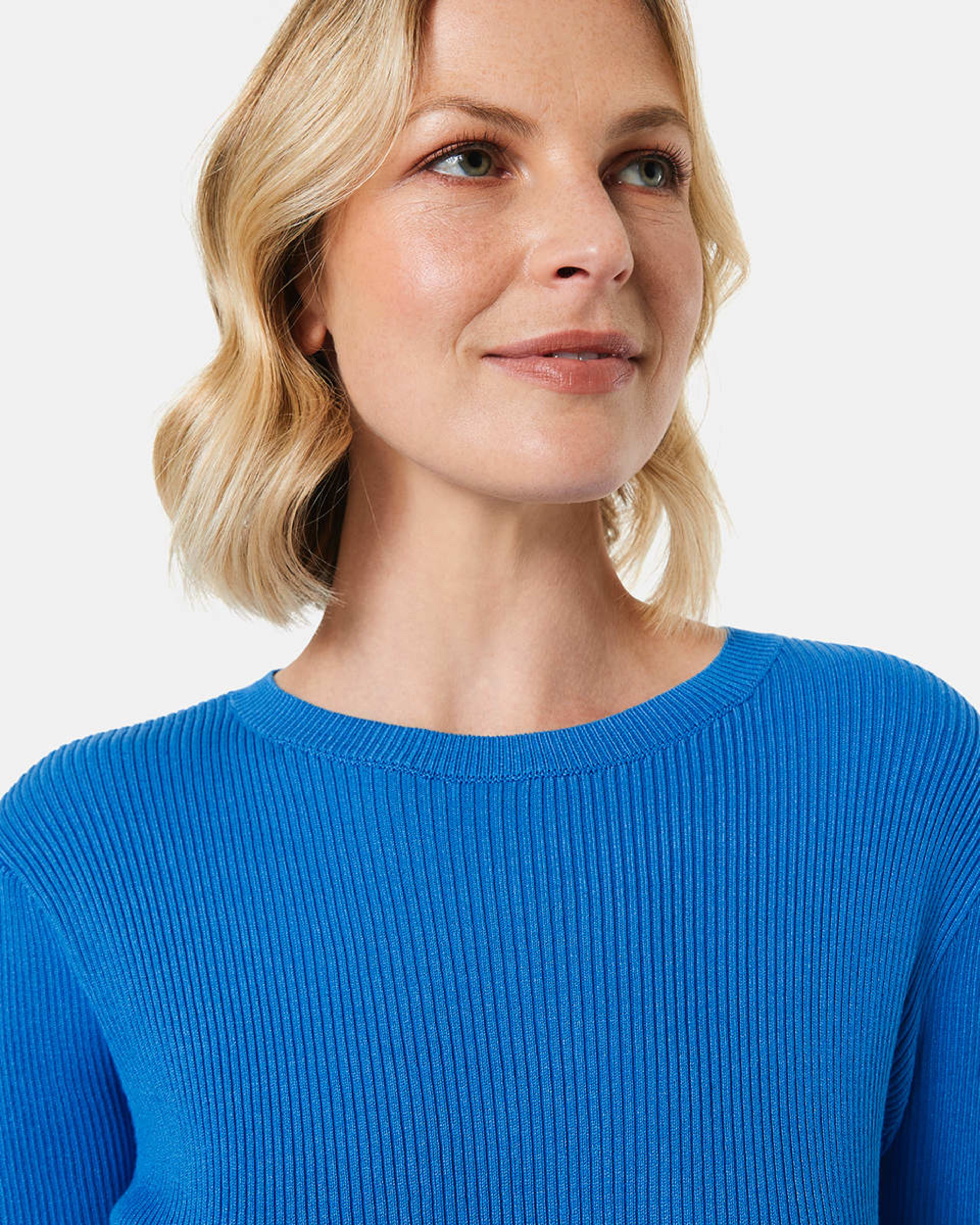 Long Sleeve Fully Fashion Knit Dress Kmart