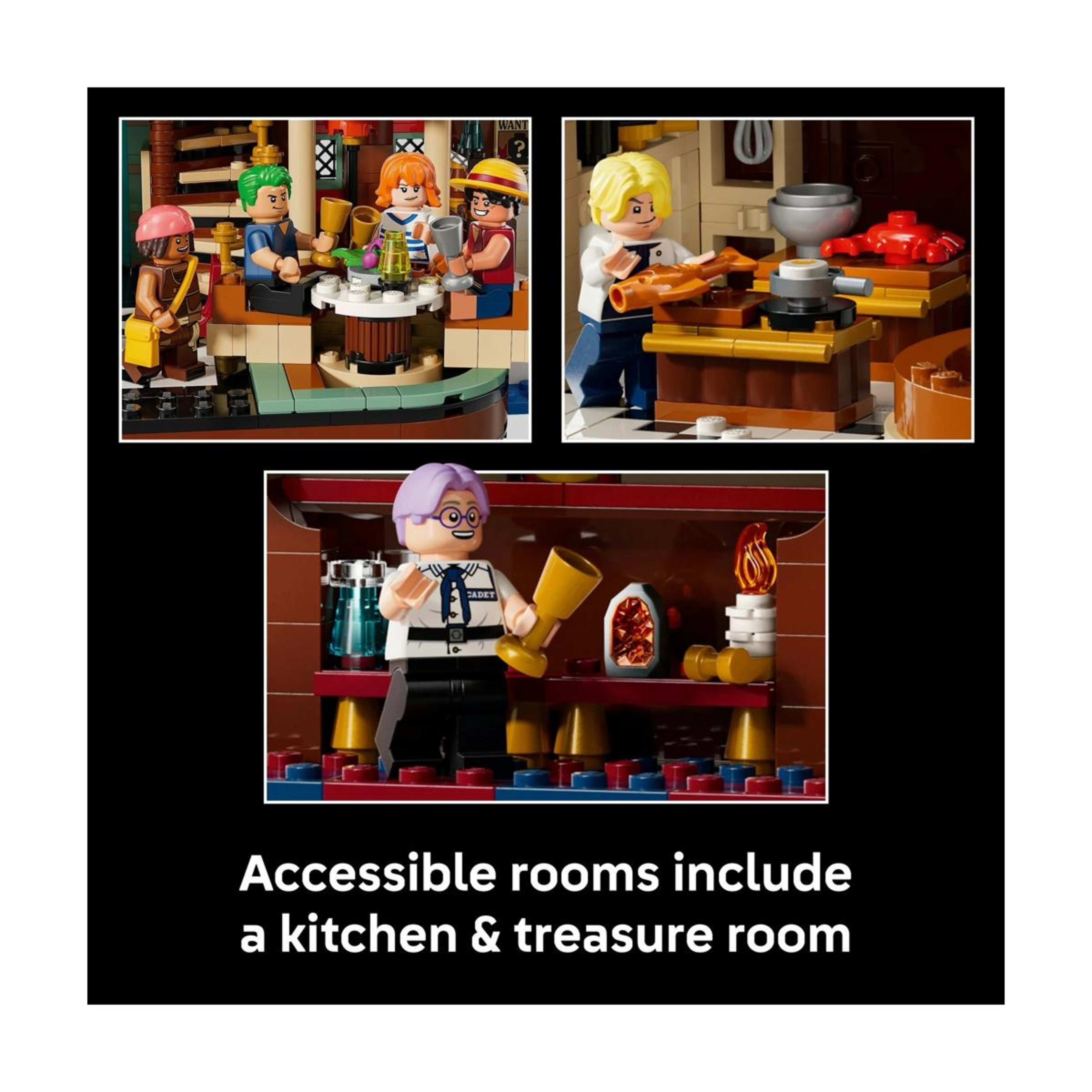 5 LEGO ONE PIECE The Baratie Floating Restaurant 75640, 5 of 10
