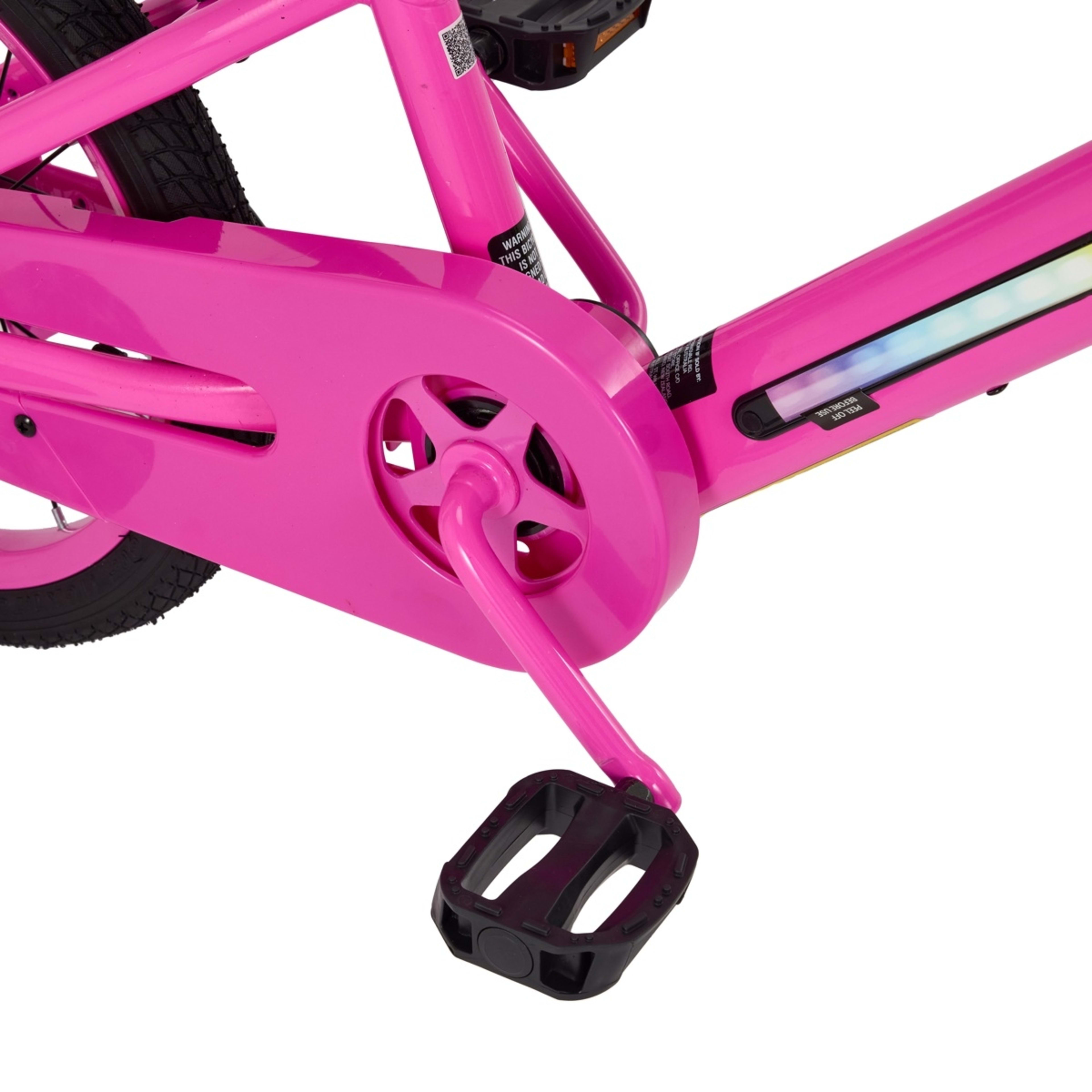 4 40cm Light Up Bike - Pink, 4 of 10