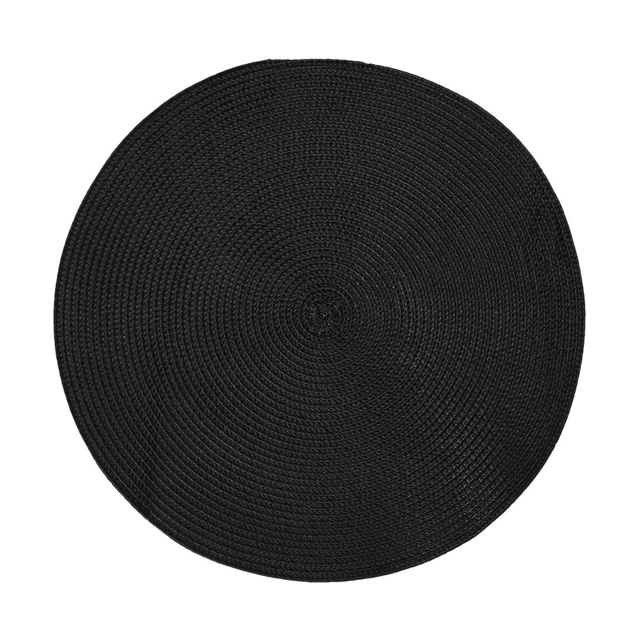Black Round Placemat Kmart