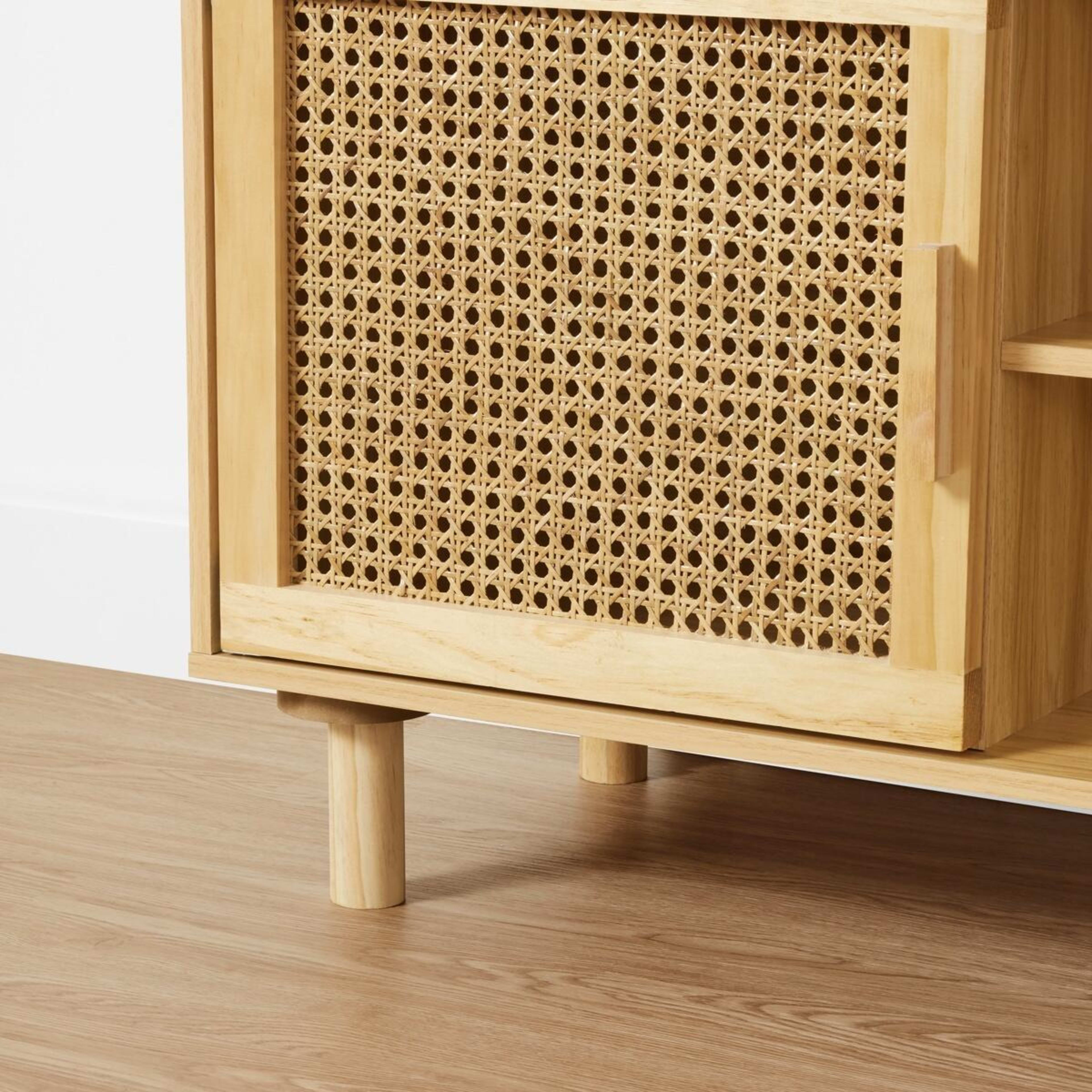 6 Rattan Entertainment Unit, 6 of 10