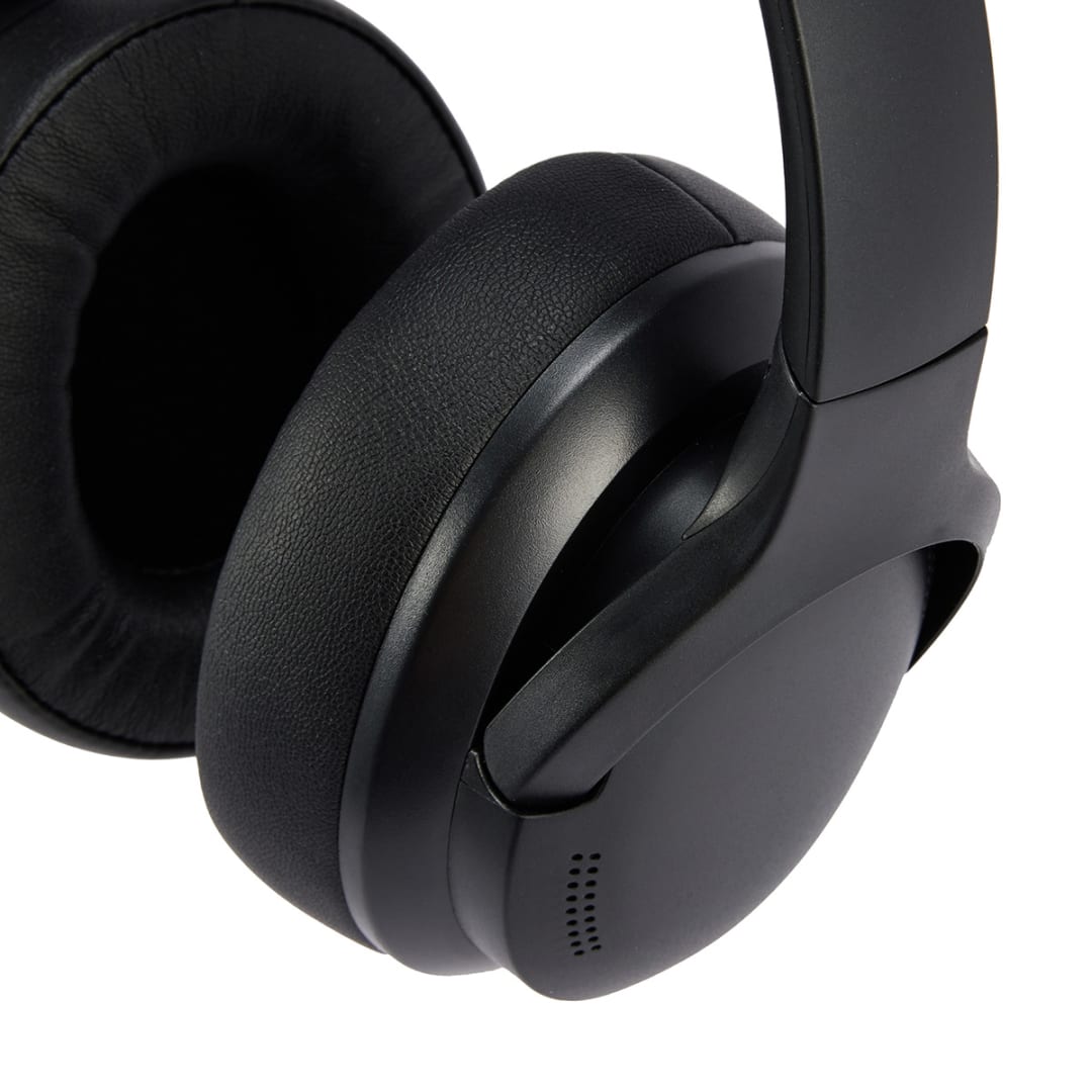 Bluetooth OverEar Noise Cancelling Headphones Black Kmart