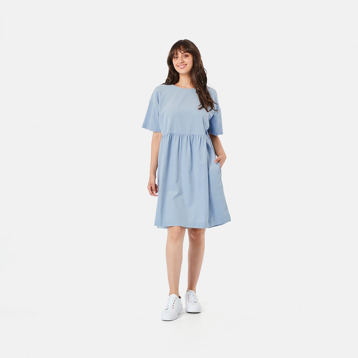 Short Sleeve Smock Dress - Kmart
