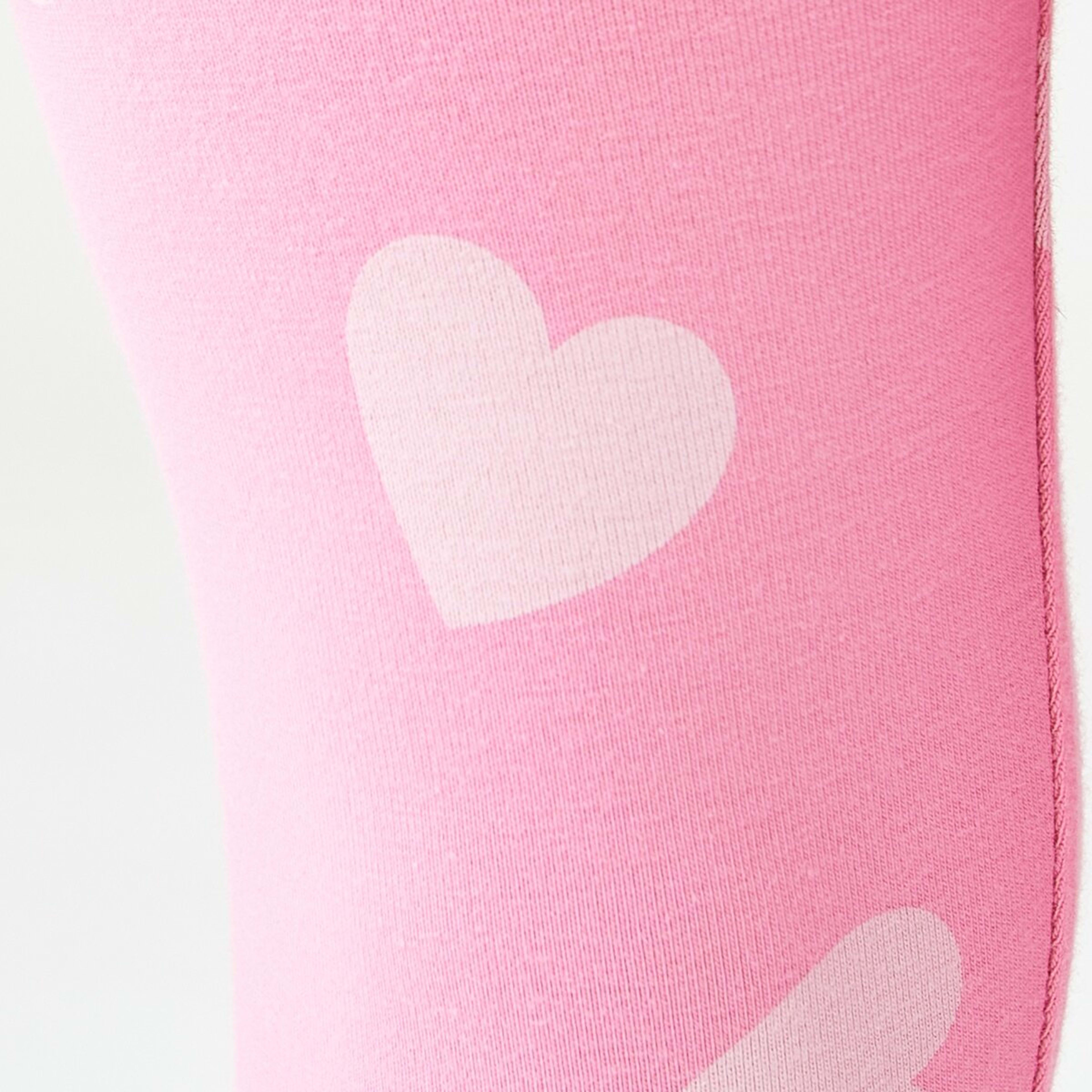 4 Leggings Heart Alot Aurora Pink, 4 of 8