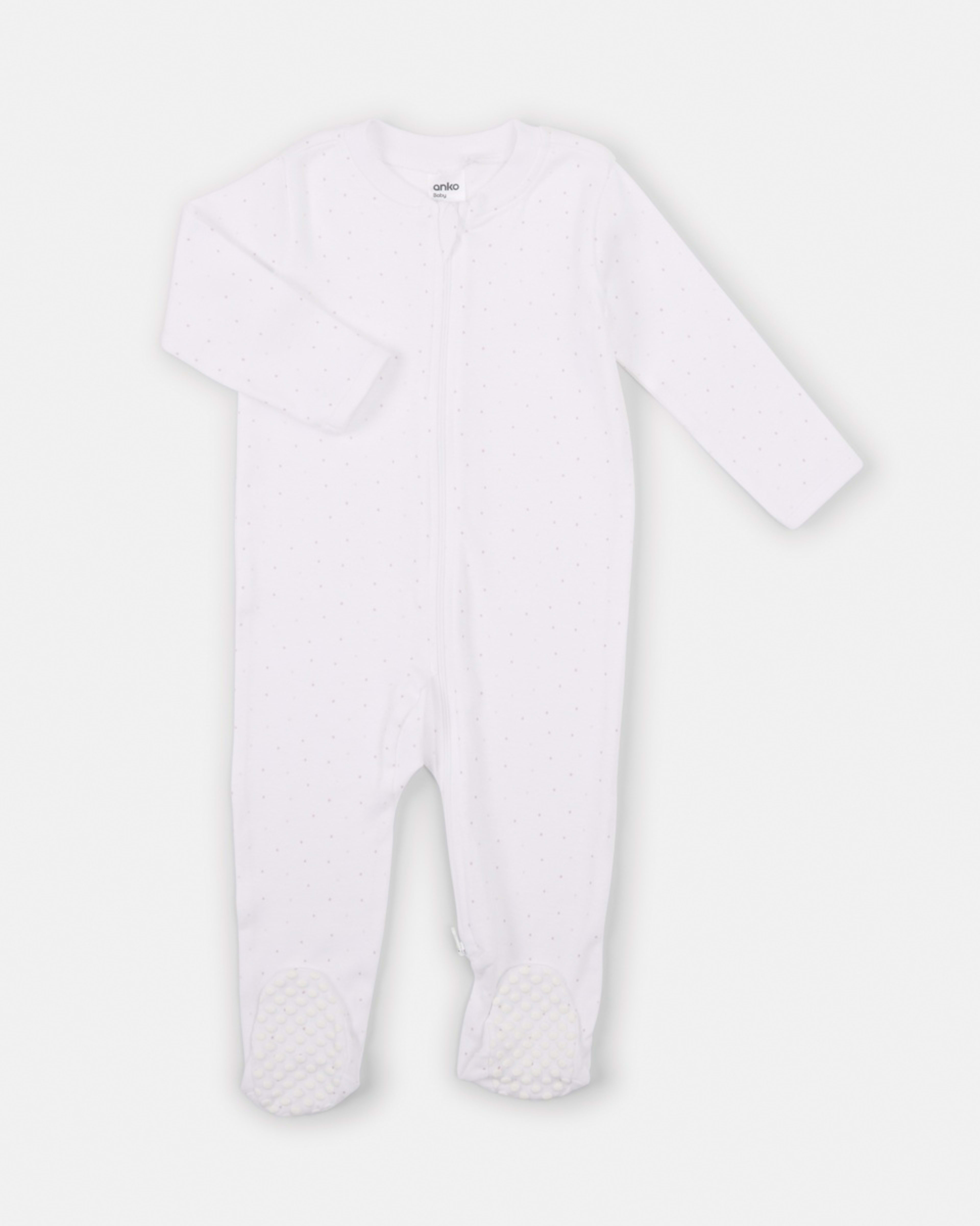 3 3 Pack Coveralls Pnk Dots, 3 of 10