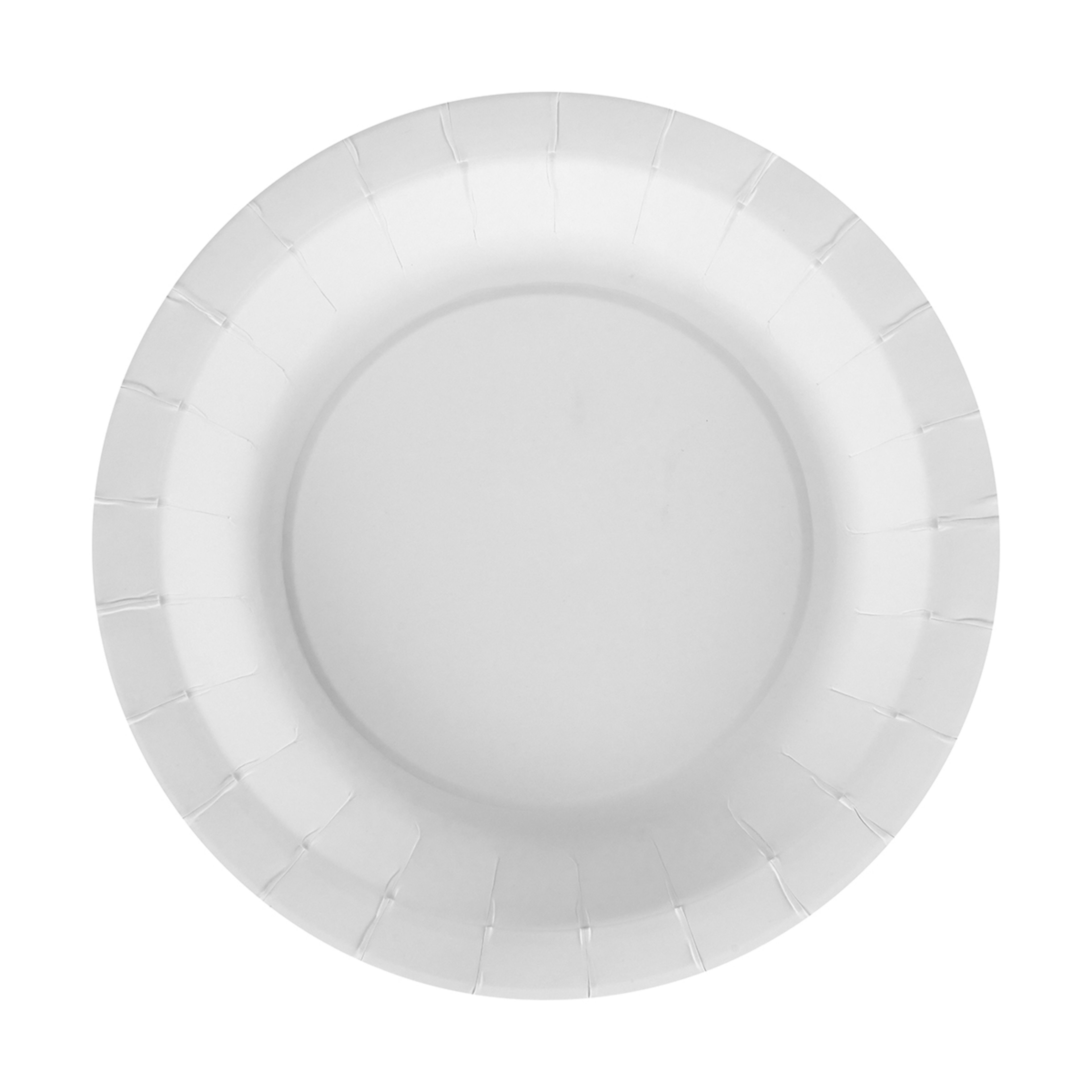 5 50 Piece White Dessert Paper Plates, 5 of 7