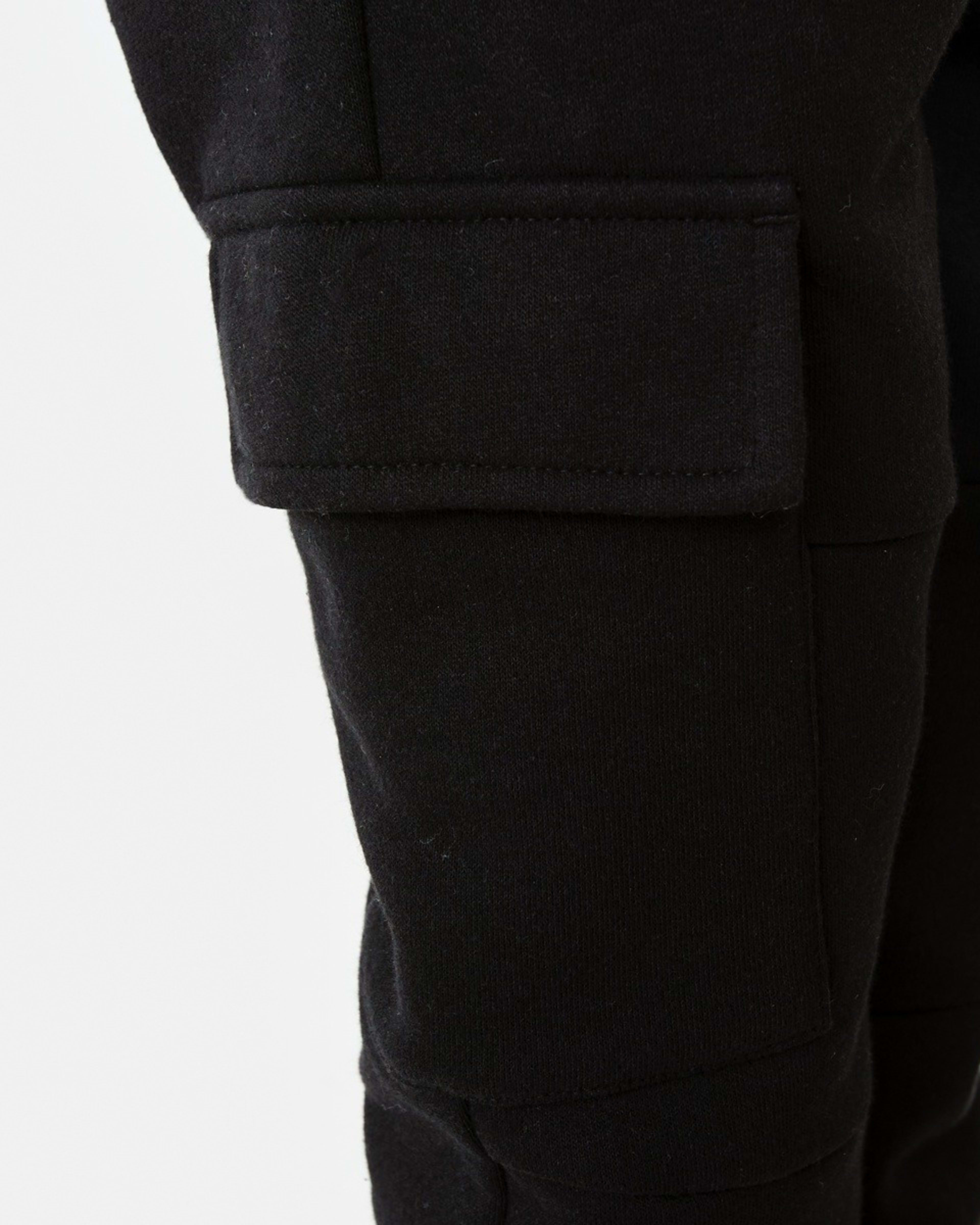 4 Cargo Trackpants Black, 4 of 8