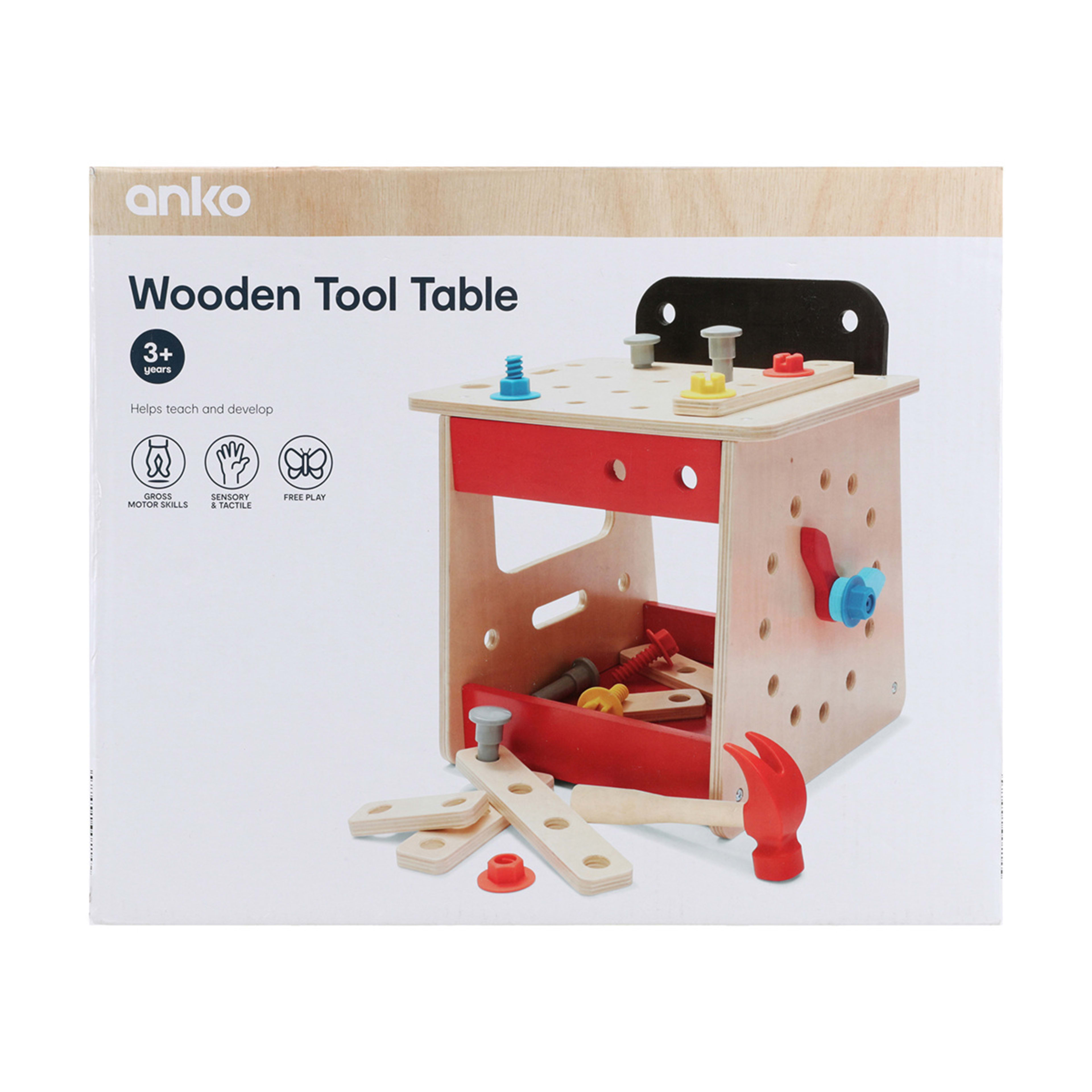 Wooden Tool Table Kmart