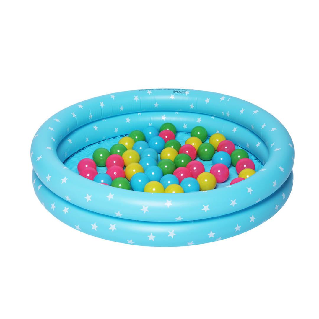 Inflatable 2 Ring Pool Kmart