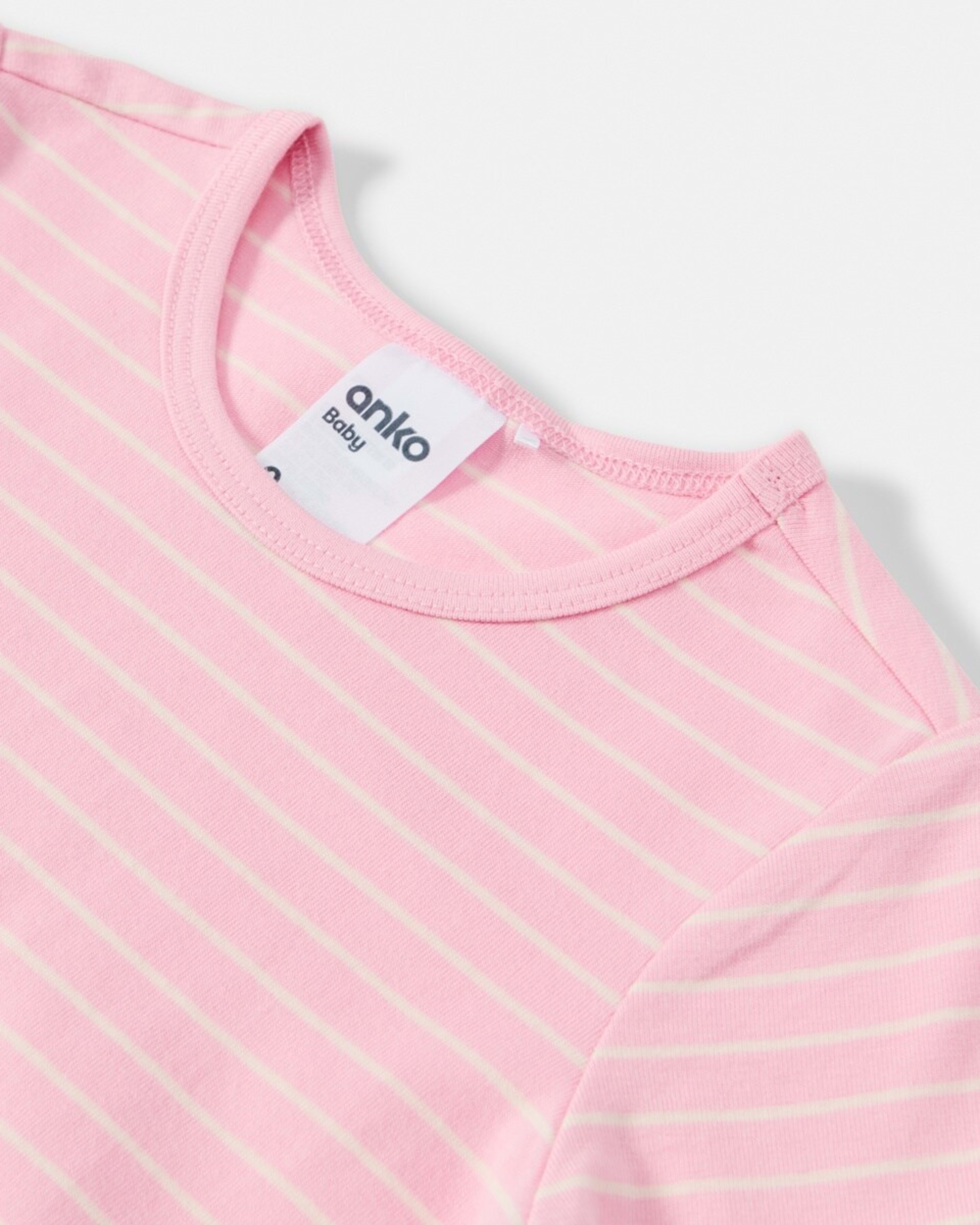 8 3 Pack Bodysuits Pnk Cherry, 8 of 8