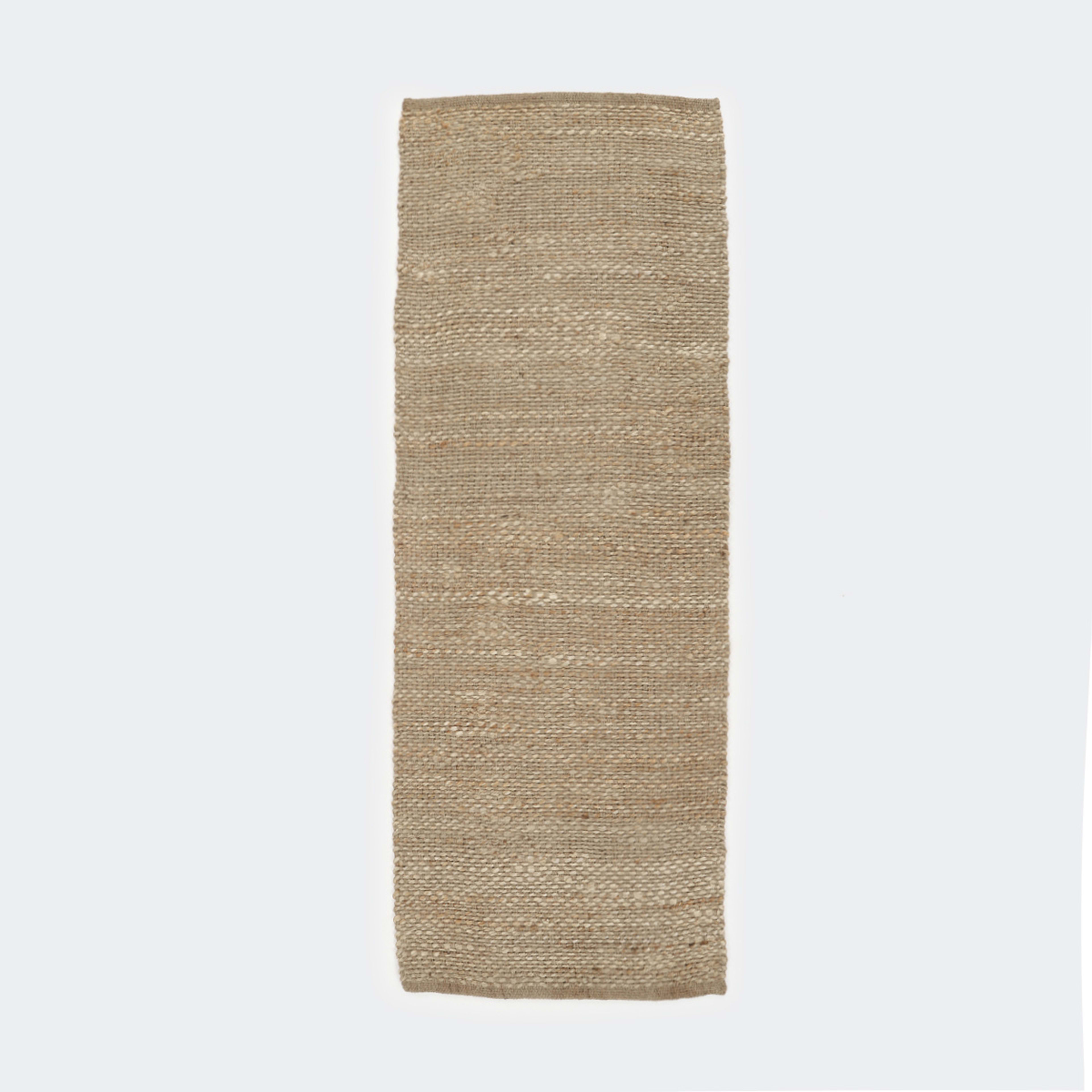 Jute Runner Brown 180cm x 67cm Kmart