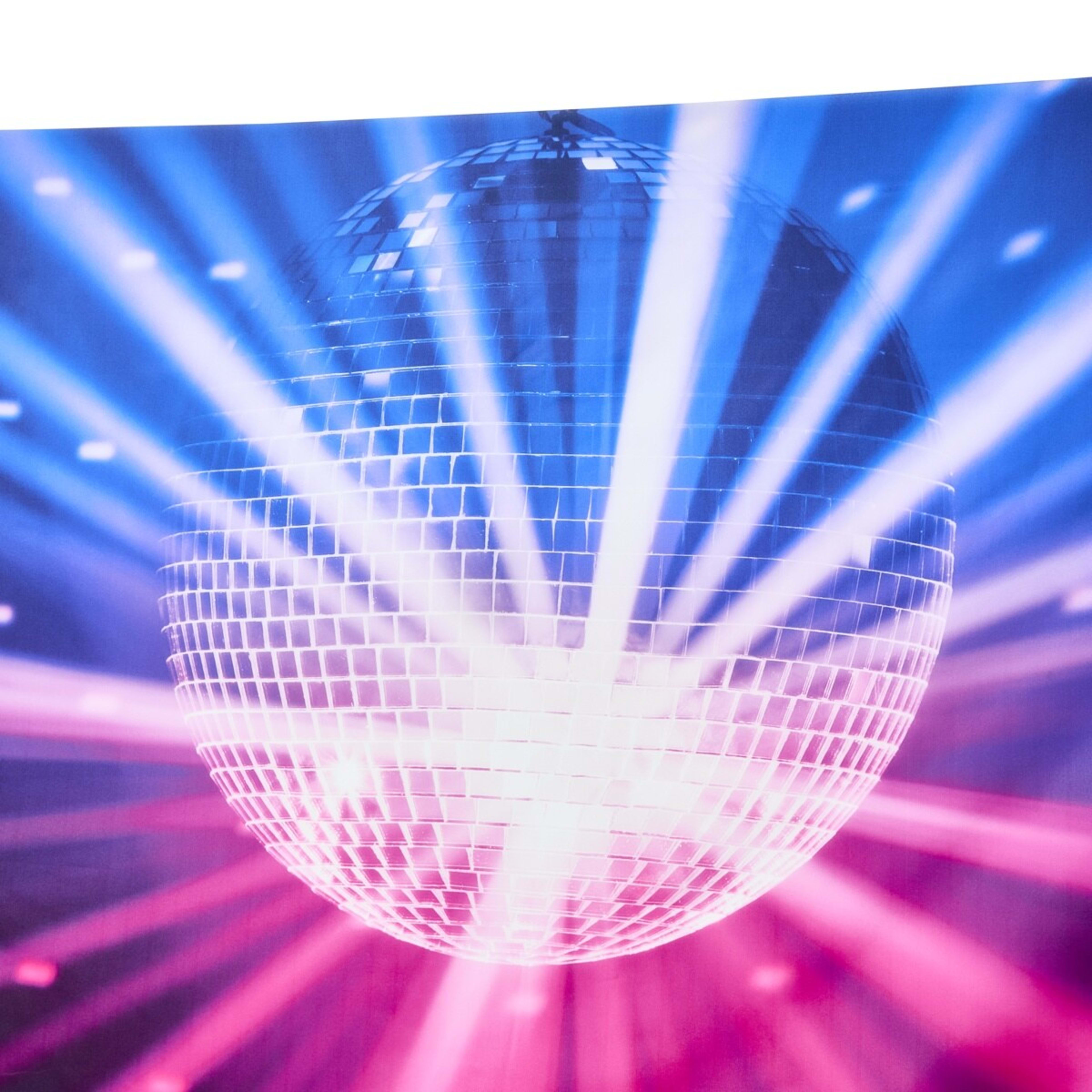 3 Disco Printed Backdrop, 3 of 5