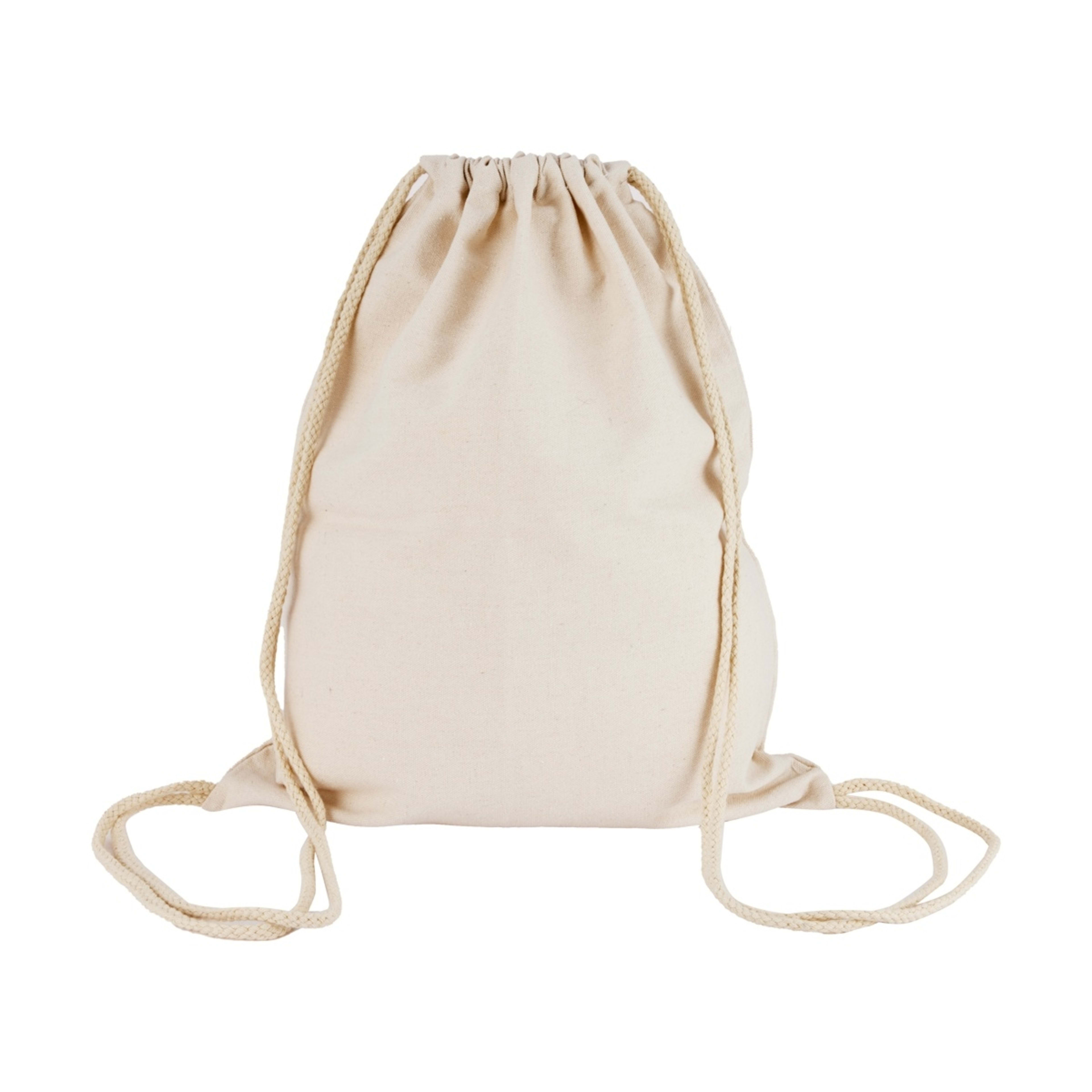 3 Polyester Canvas Drawstring Bag, 3 of 6